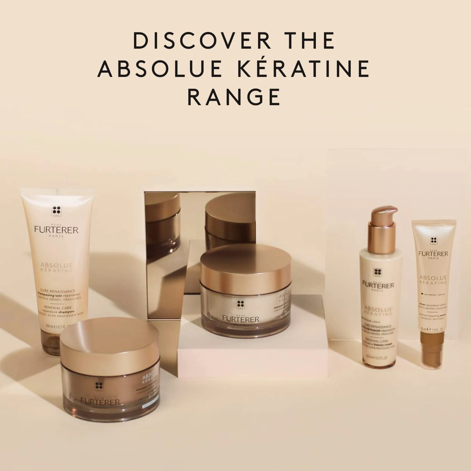 Rene Furterer Absolue Keratine Ultimate Repair Split End Serum - For Damaged, Over-Processed Hair - Repair & Restore, 1 fl. oz. - Image 5