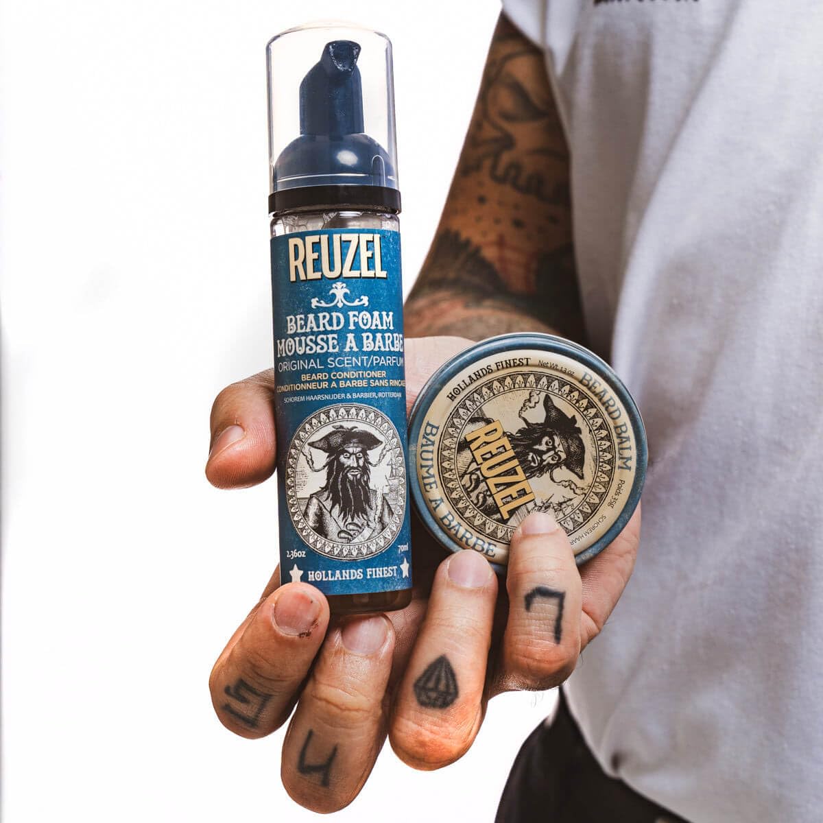 Reuzel Beard Balm, Deep Wood Scented, 1.3 oz - Image 2