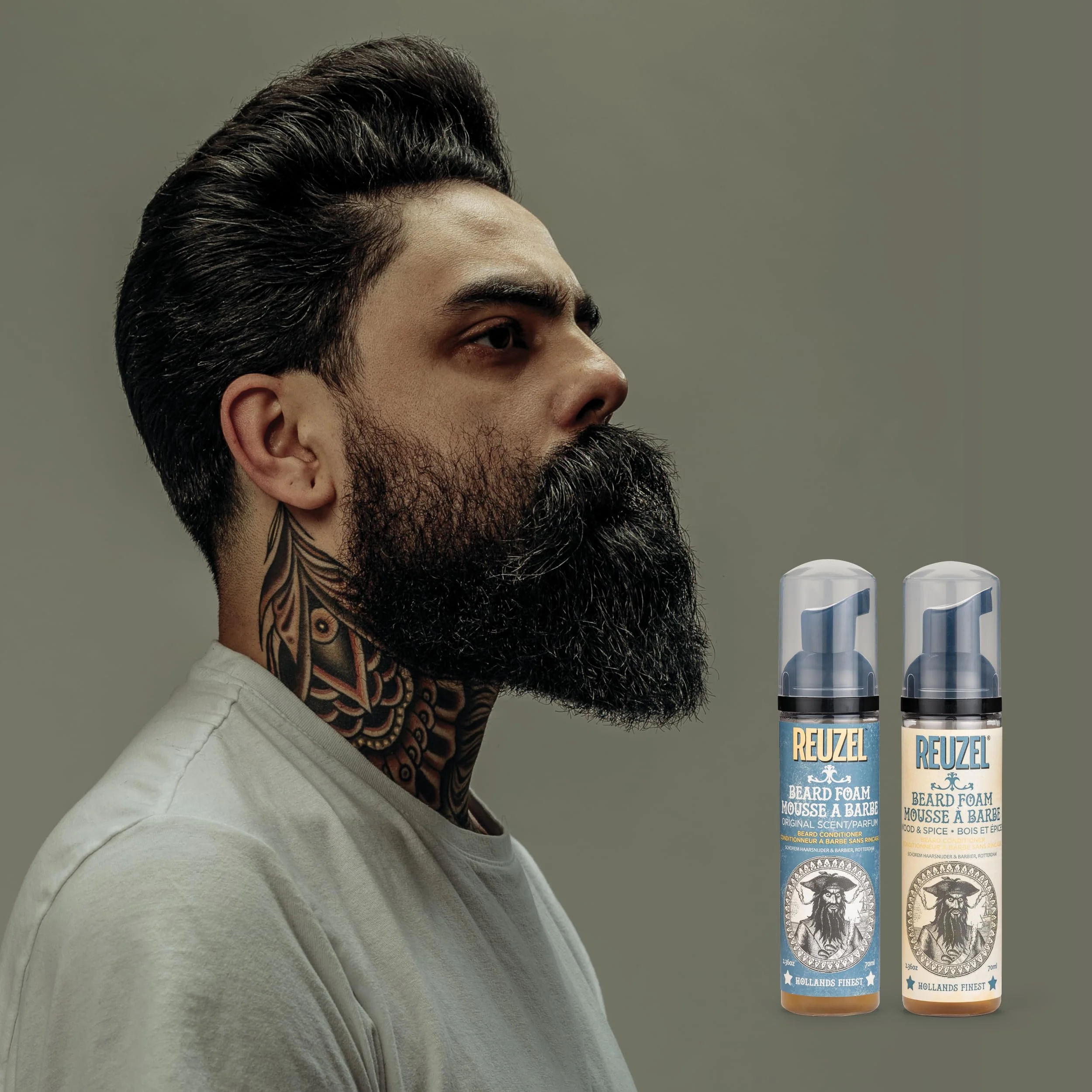 Reuzel Beard Foam, Reduces Beardruff And Itchy Skin, 2.36 Oz - Image 7