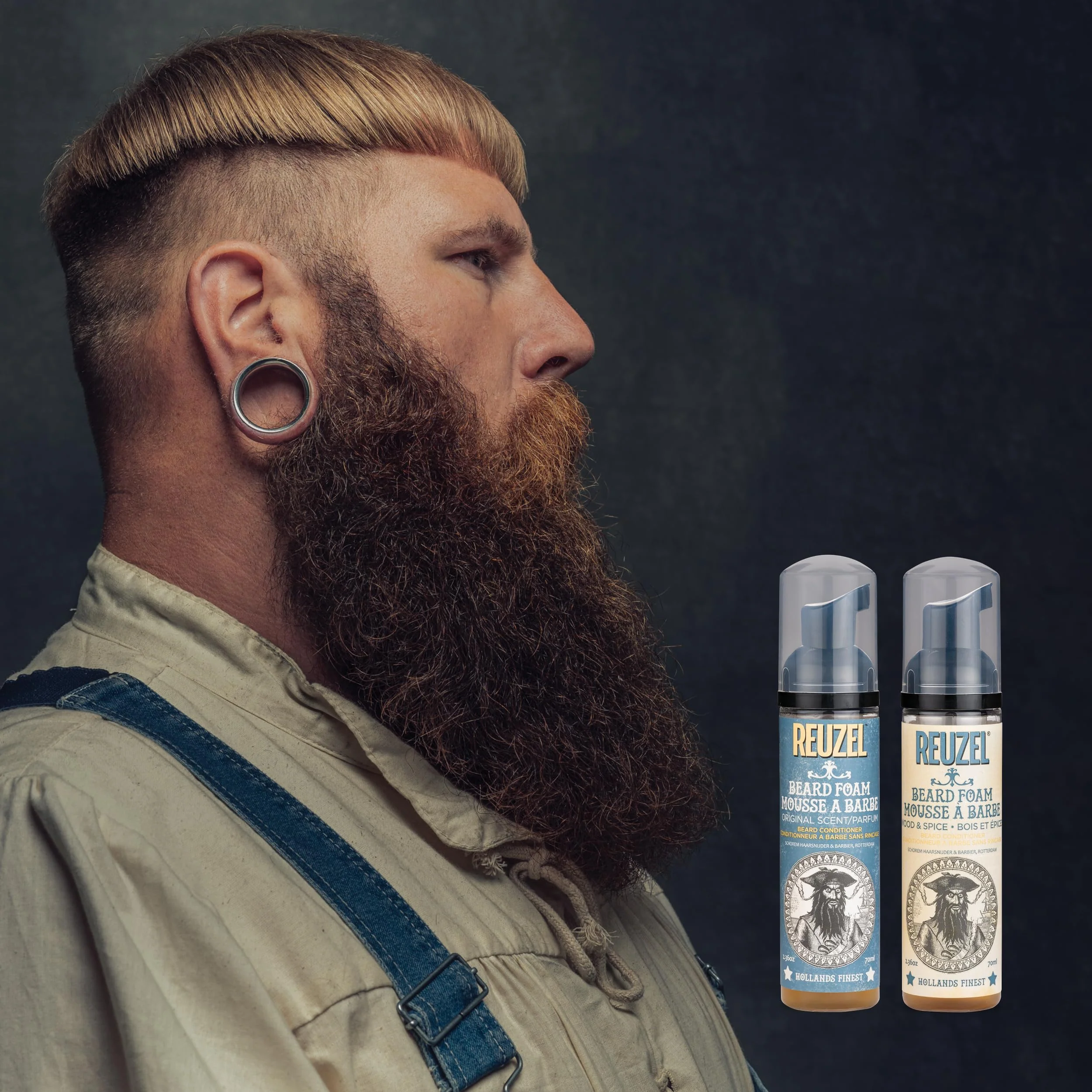 Reuzel Beard Foam, Reduces Beardruff And Itchy Skin, 2.36 Oz - Image 8
