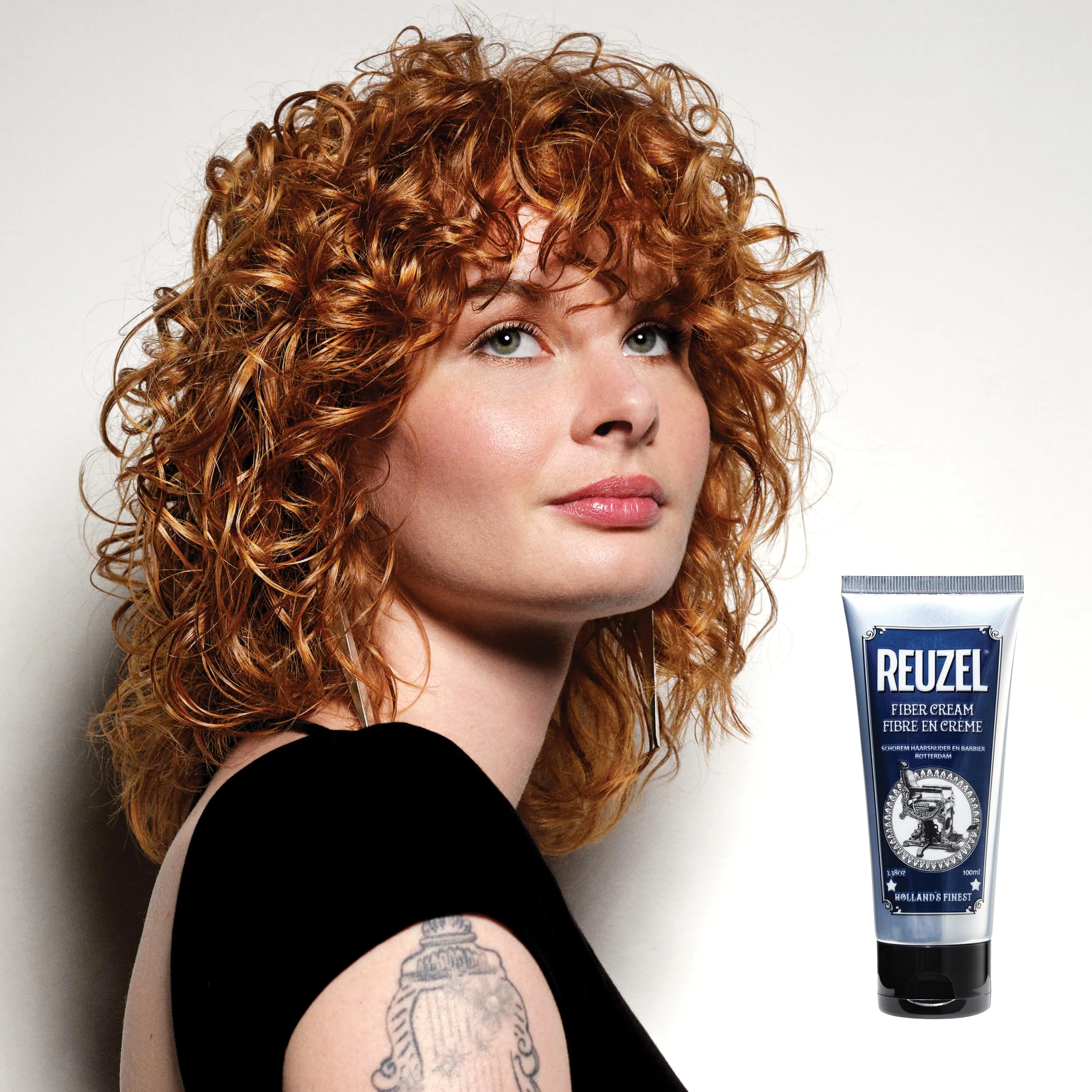 Reuzel Fiber Cream, Provides a Low Shine Finish, 3.38 oz - Image 3