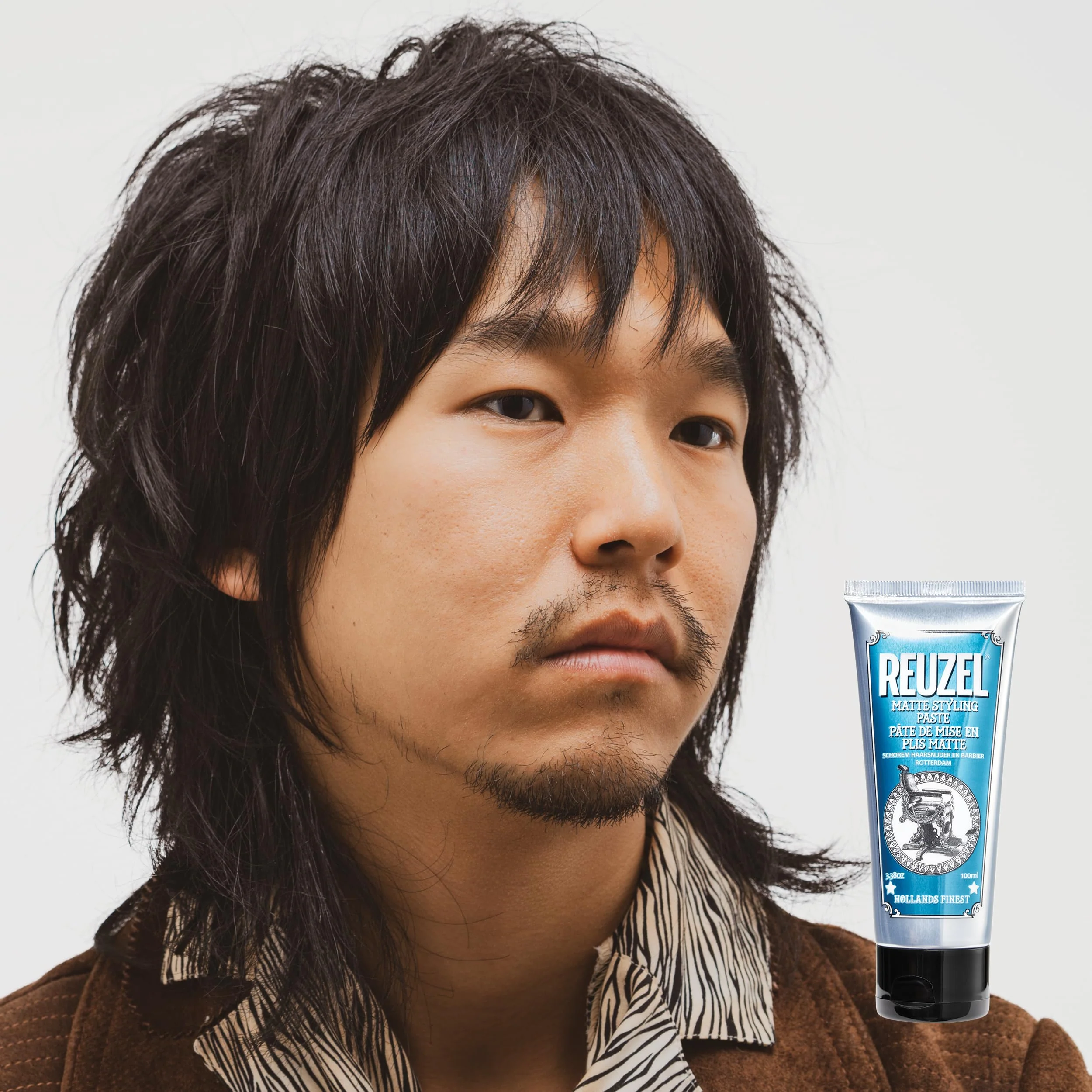 REUZEL Matte Styling Paste, Weightless, Pliable Medium All Day Hold, Adds Fullness and Texture, Matte Finish, Subtle Sugary Rum Scent, For All Hair Types, 3.38 oz - Image 3