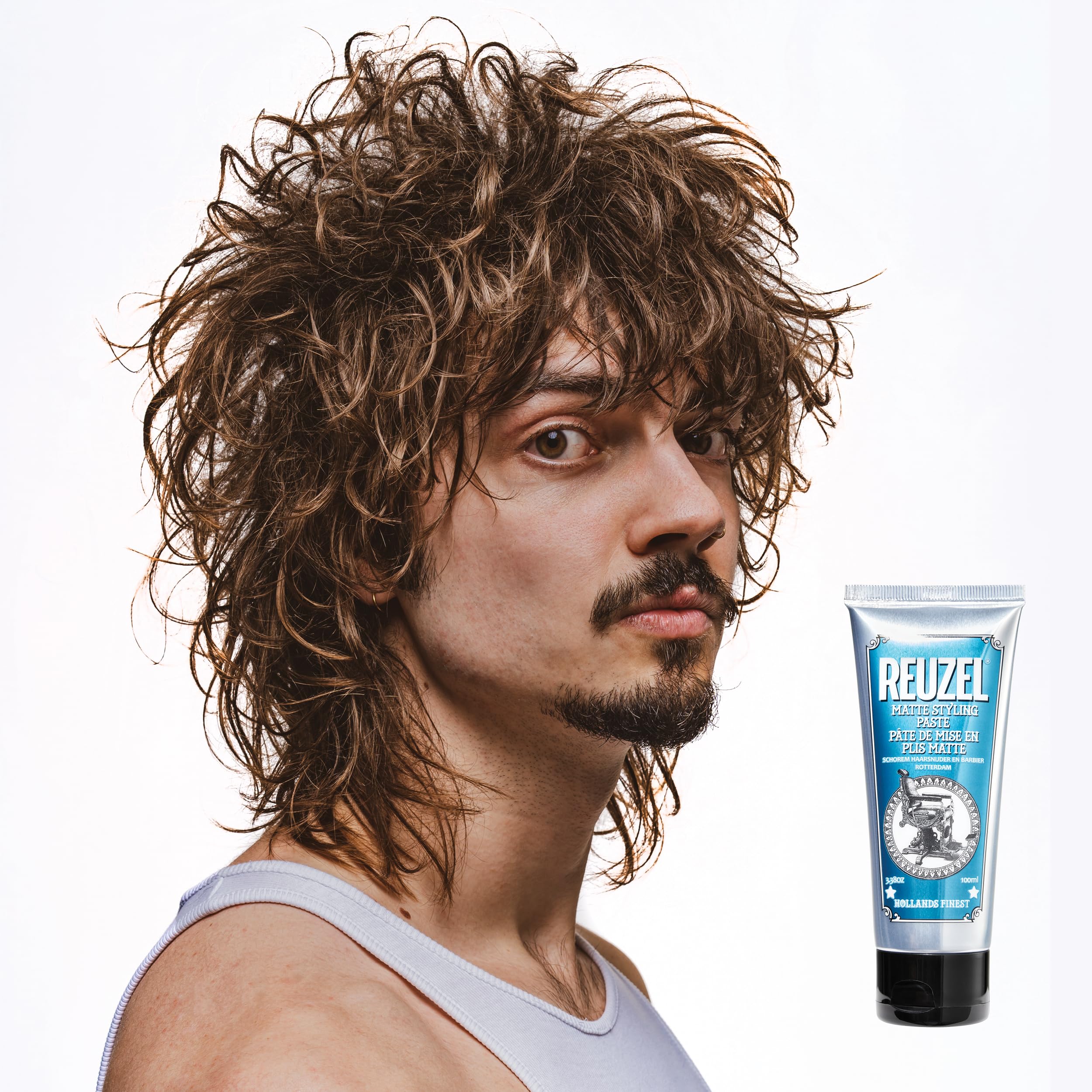 REUZEL Matte Styling Paste, Weightless, Pliable Medium All Day Hold, Adds Fullness and Texture, Matte Finish, Subtle Sugary Rum Scent, For All Hair Types, 3.38 oz - Image 6