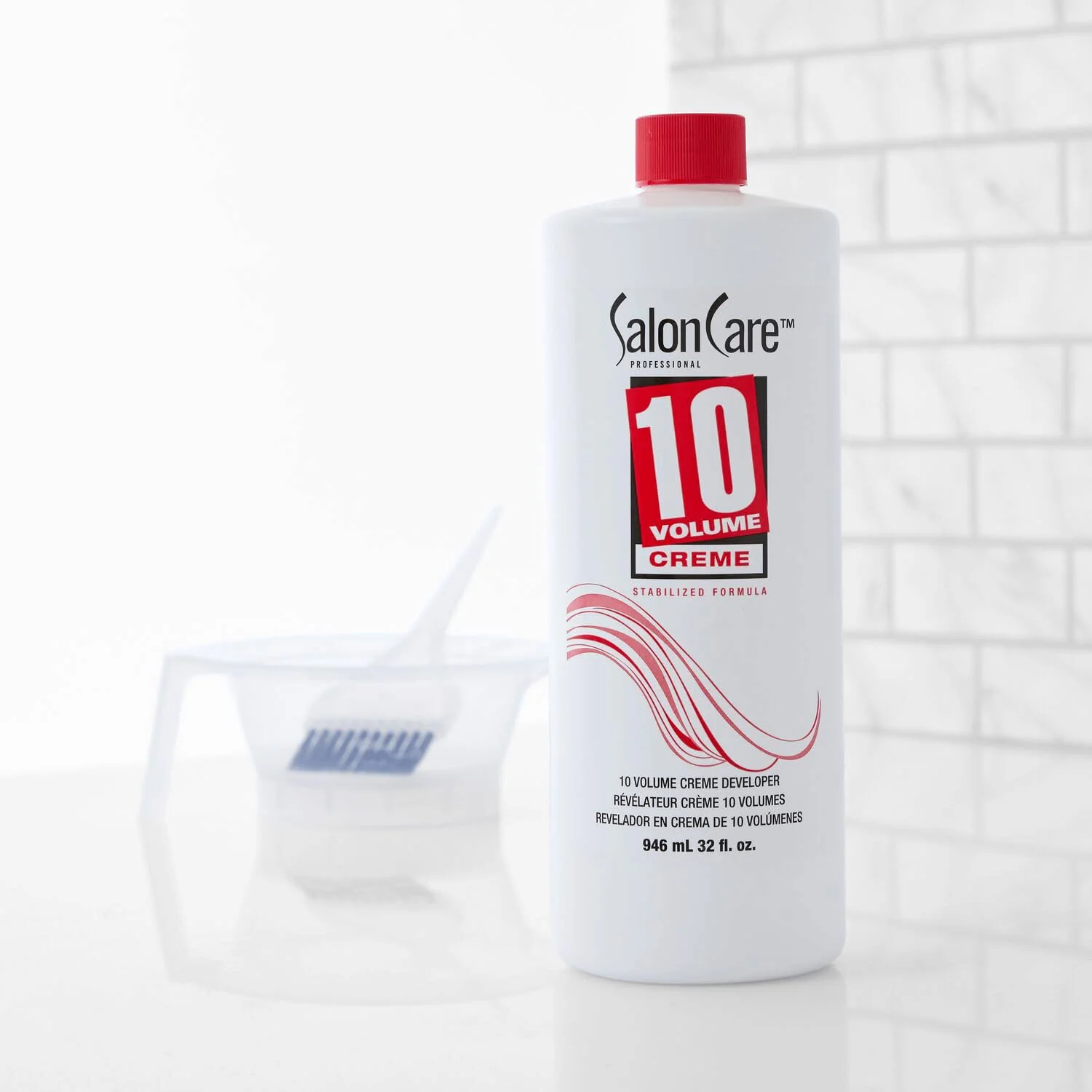 Salon Care 10 Volume Creme Developer 32 Oz - Image 7
