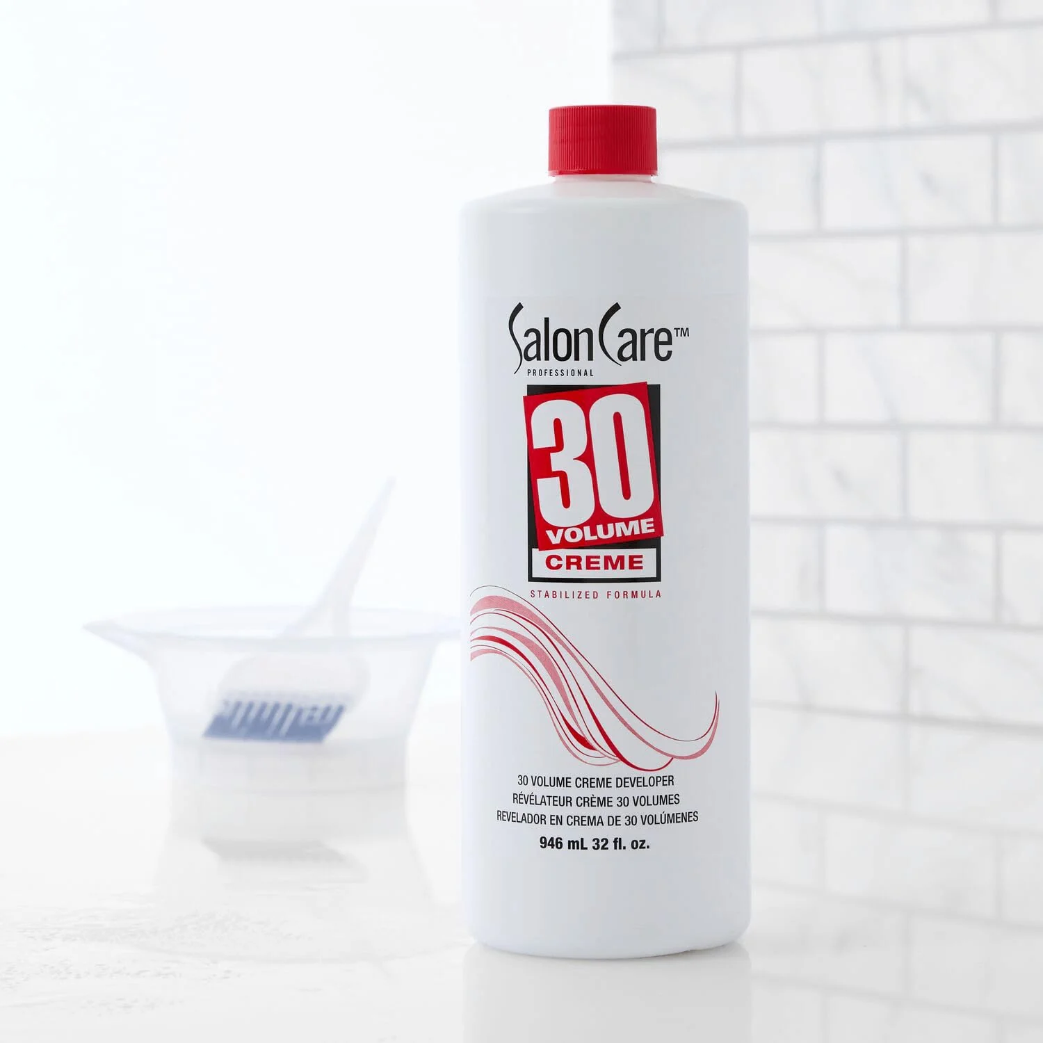 Salon Care 30 Volume Creme Developer 32 Oz - Image 7
