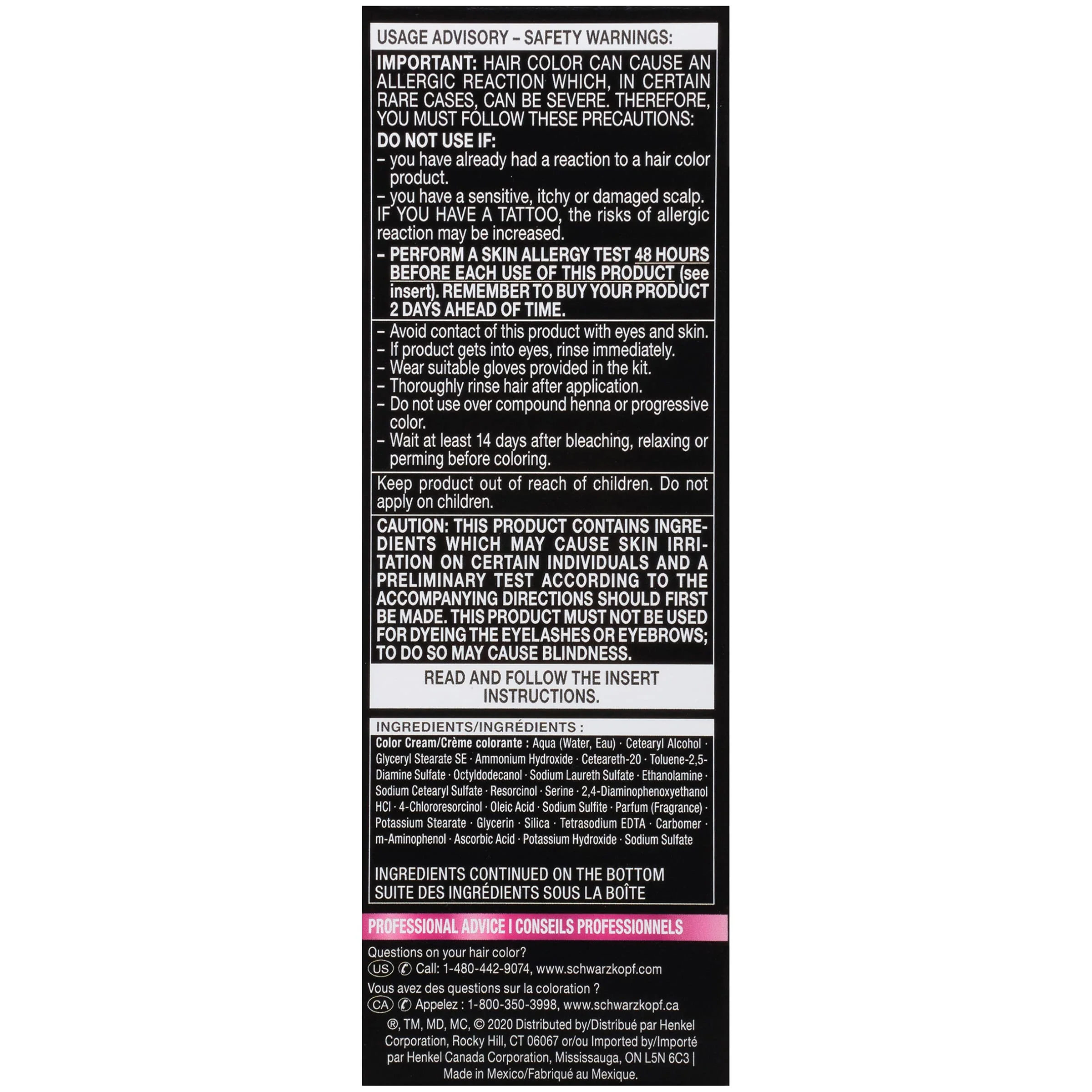 Schwarzkopf Color Ultime 1.1 Raven Black Hair Dye, Permanent Intense Black with Diamond Brilliance, Fade-Resistant, Covers Grays, All Hair Textures - Image 8