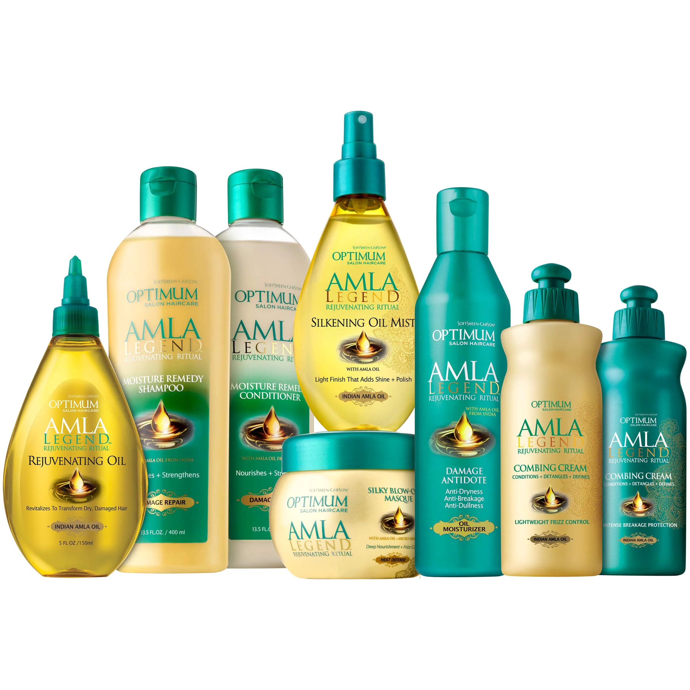 SoftSheen-Carson Optimum Salon Haircare Amla Legend Moisture Remedy Shampoo, 13.5 oz - Image 3