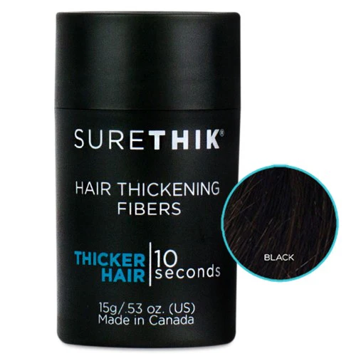 SureThik Hair Fibers Black 15g