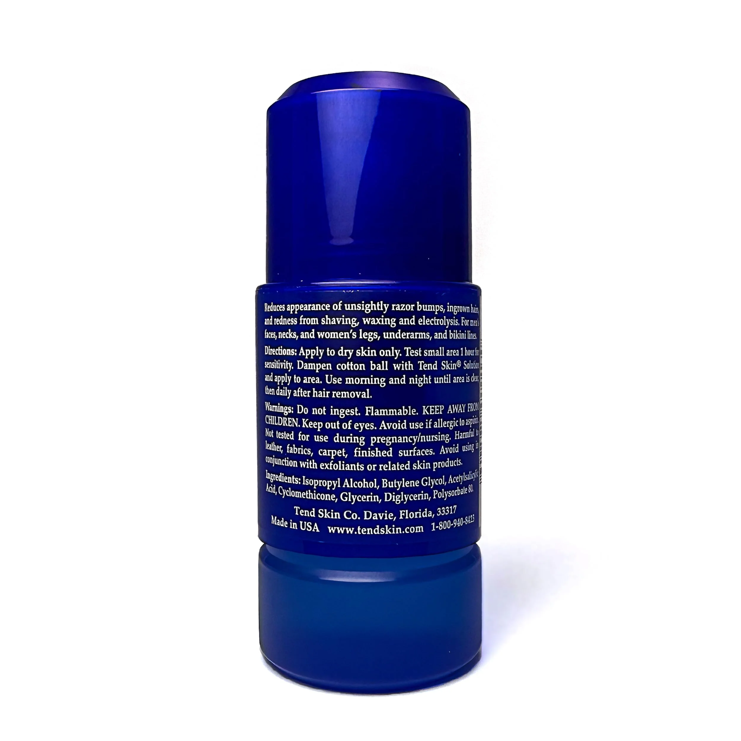 Tend Skin Razor Bump Solution Refillable Roll-On Solution For Unsightly Razor Bumps, Ingrown Hair And Razor Burns, Post Shaving and Waxing Toner for Men and Women, 2.5 Oz - Image 5