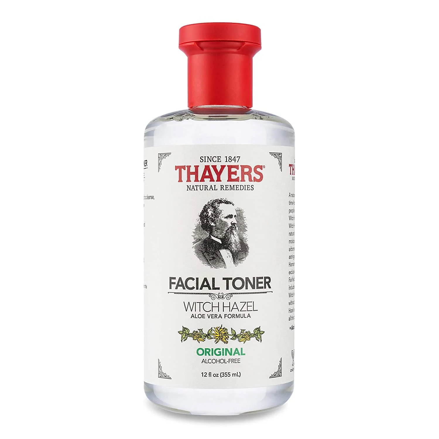 Thayer - Thayers Witch Hazel With Aloe Vera Original Alcohol Free - 12 Fl Oz - Pack Of 1