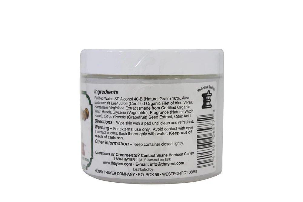 Thayer Witch Hazel Astringent Pads, Original, 60 Count, Pack of 3 - Image 2