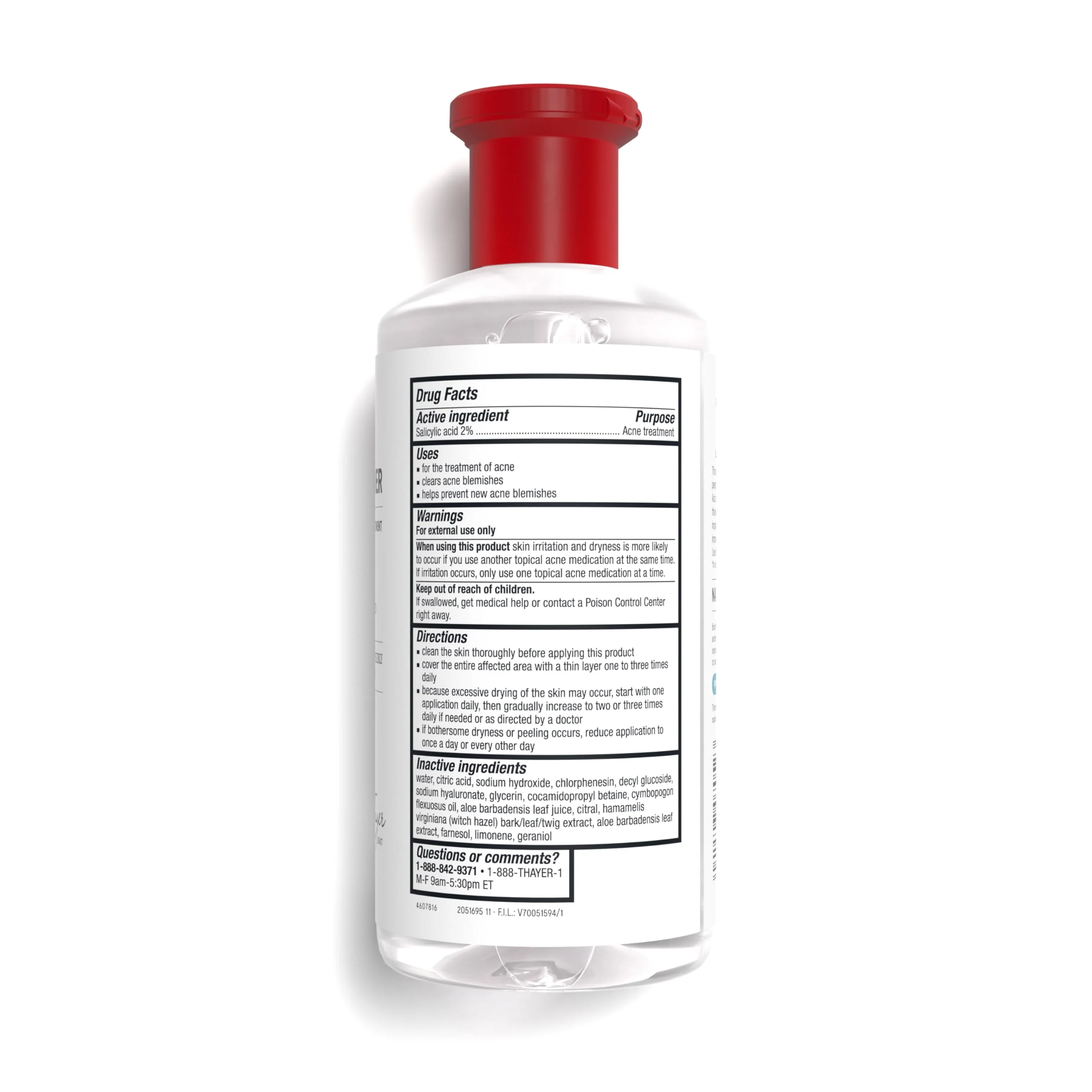 Thayers Blemish Clearing Salicylic Acid Toner, Acne Treatment Face Toner with 2% Salicylic Acid, Soothing and Non-Stripping Skin Care, 12 Fl Oz - Image 9