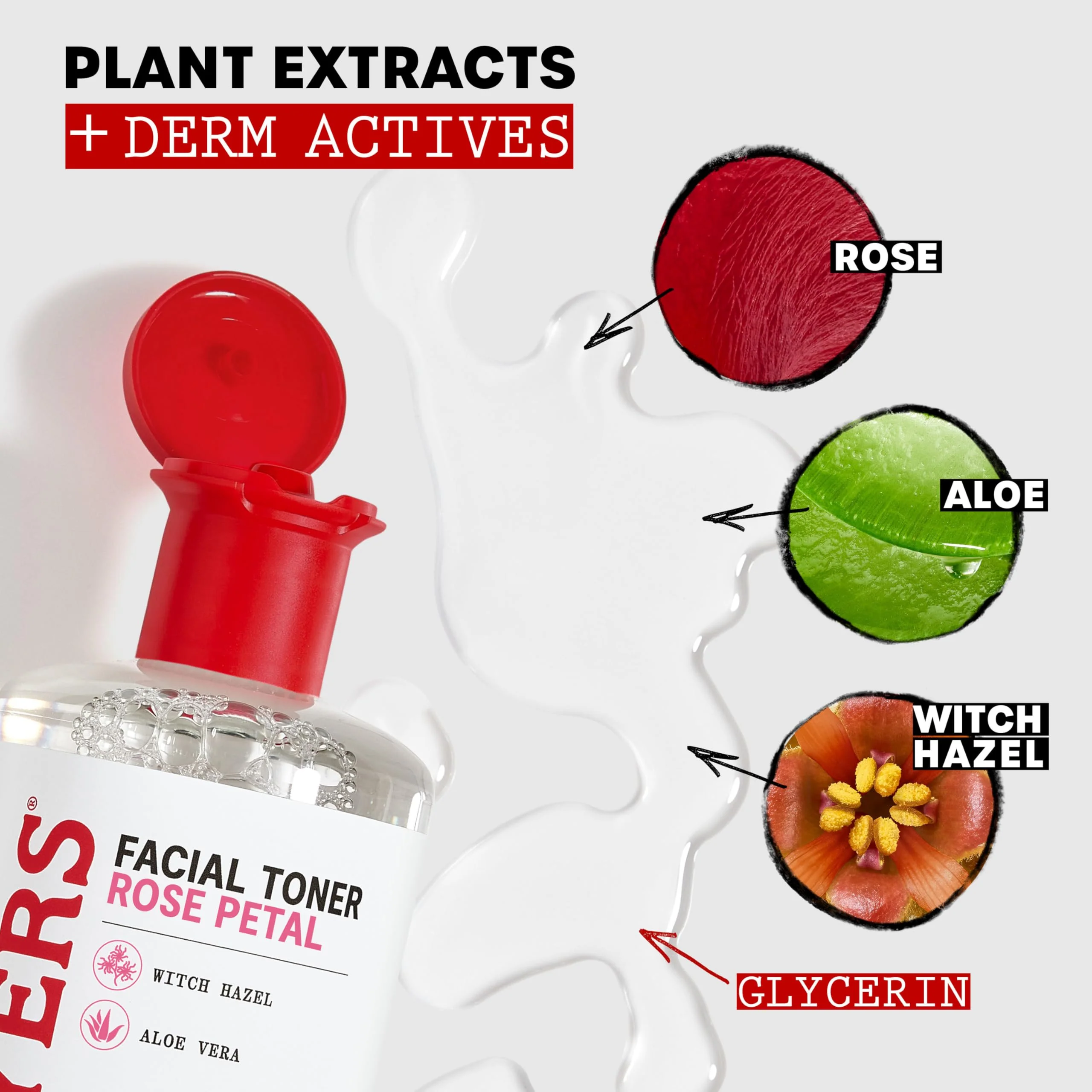 Thayers Facial Toner, Witch Hazel with Aloe Vera, Rose Petal, 12 Fl Oz - Image 3