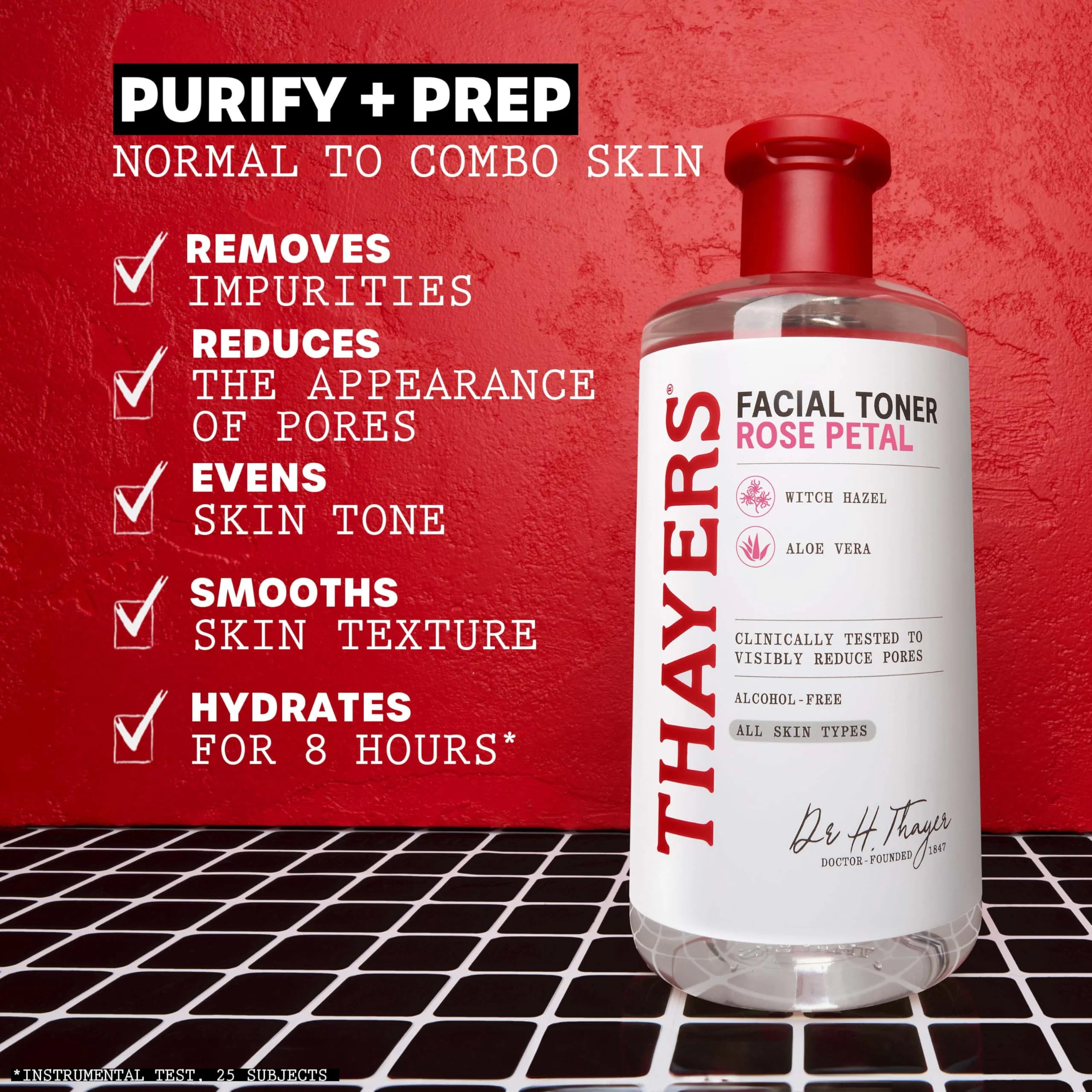 Thayers Facial Toner, Witch Hazel with Aloe Vera, Rose Petal, 12 Fl Oz - Image 4