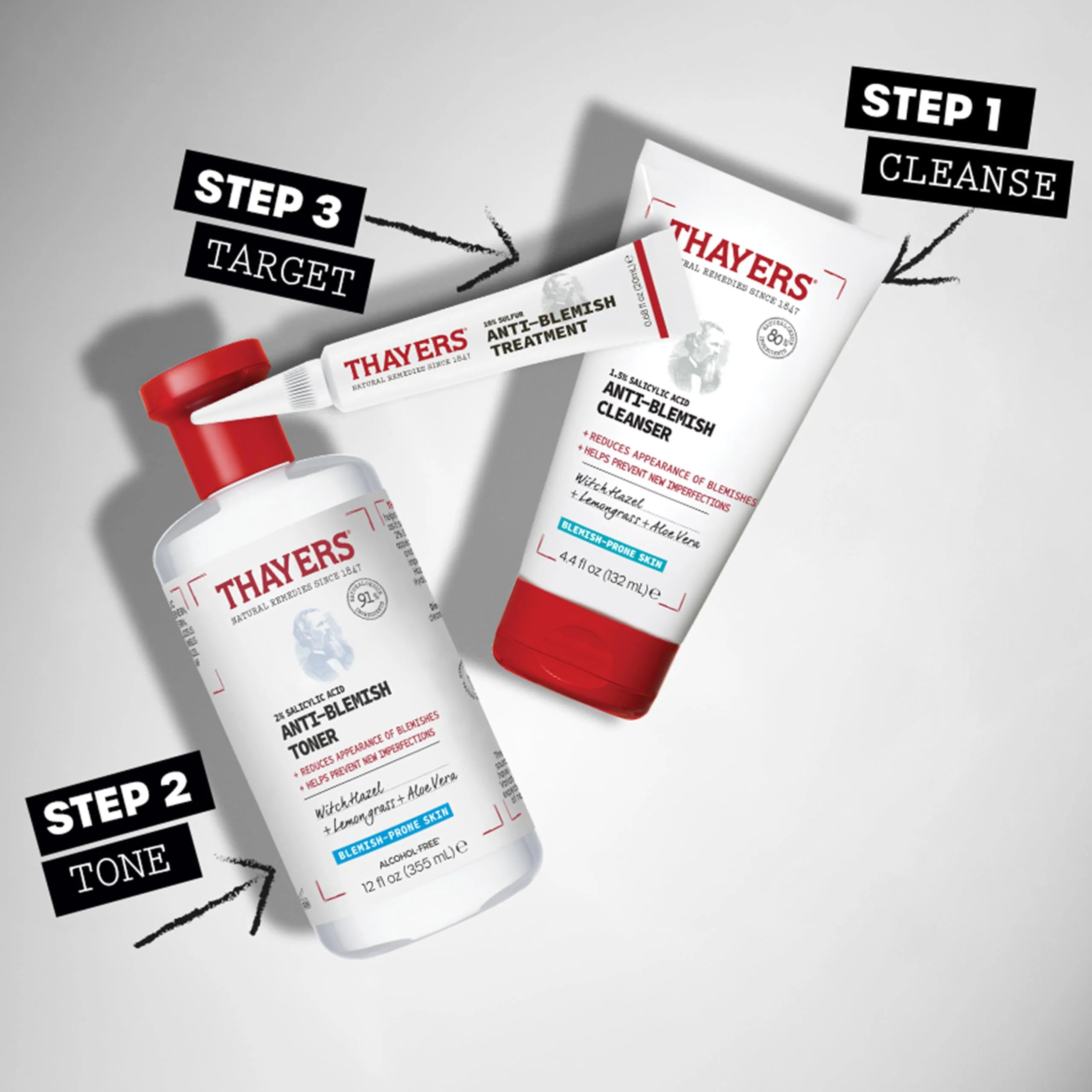 THAYERS Rapid Acne Treatment with 10% Sulfur, Sulfur Acne Treatment with Niacinamide and Glycolic Acid, Soothing and Non-Stripping Skin Care, 0.68 Fl Oz - Image 8