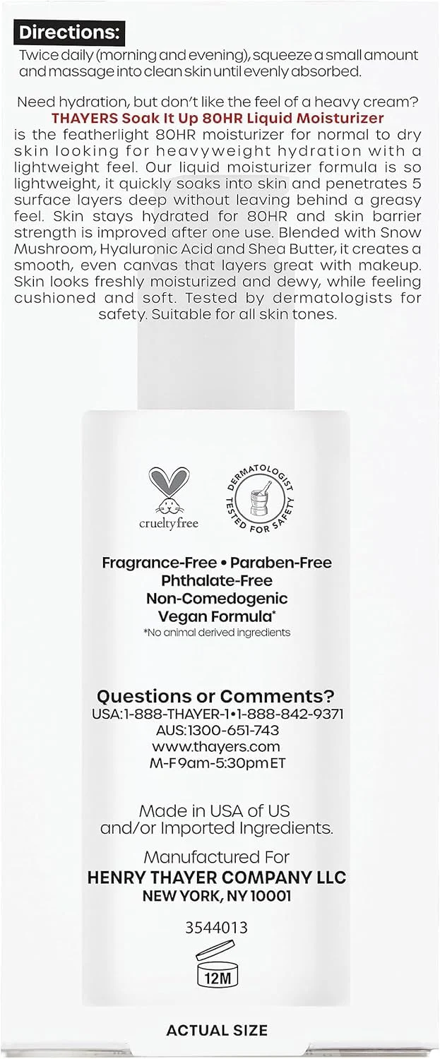 THAYERS Soak It Up Moisturizer, 2.5 Oz - Image 5