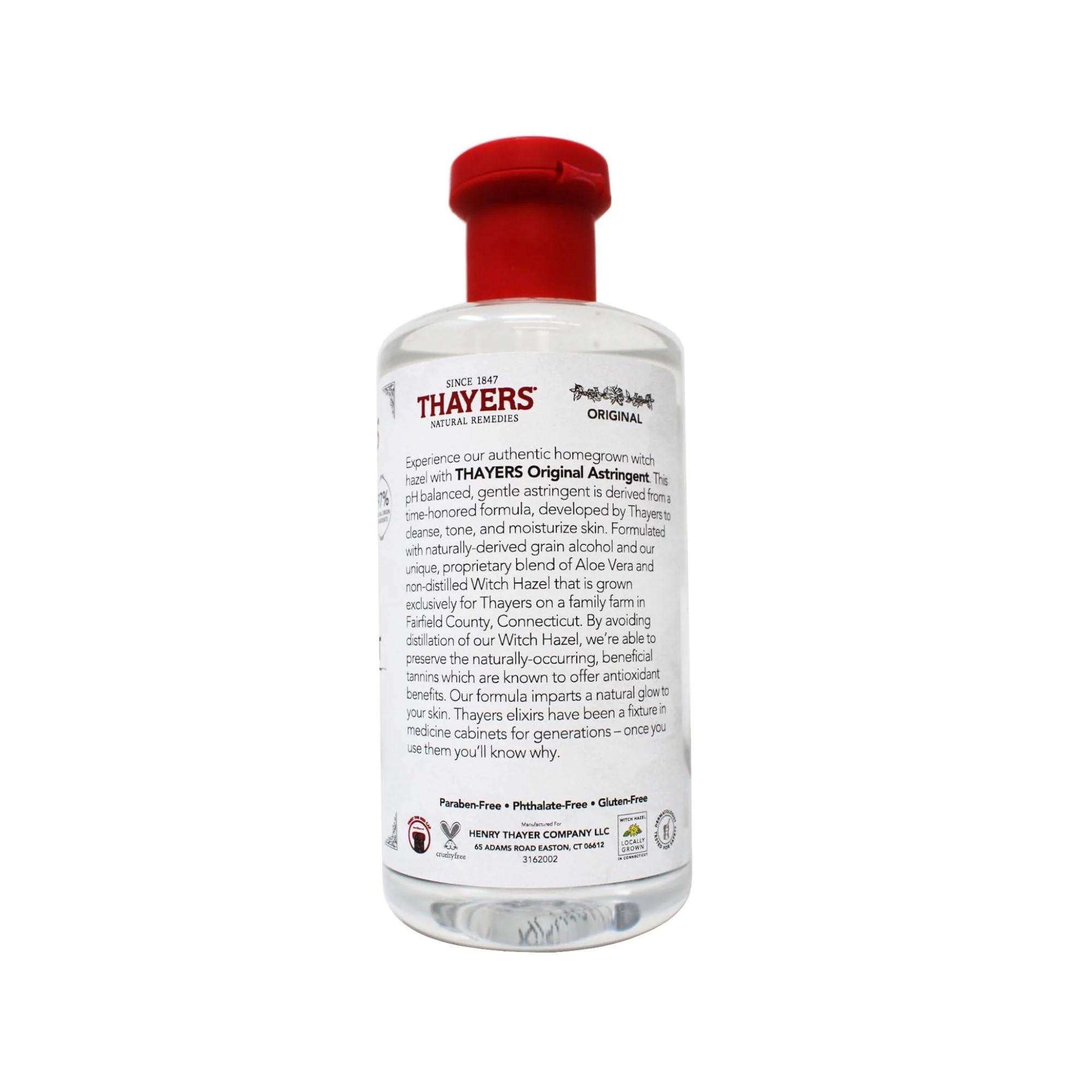 Thayers Witch Hazel with Aloe Vera, Original Astringent 12 oz (Pack of 6) - Image 3