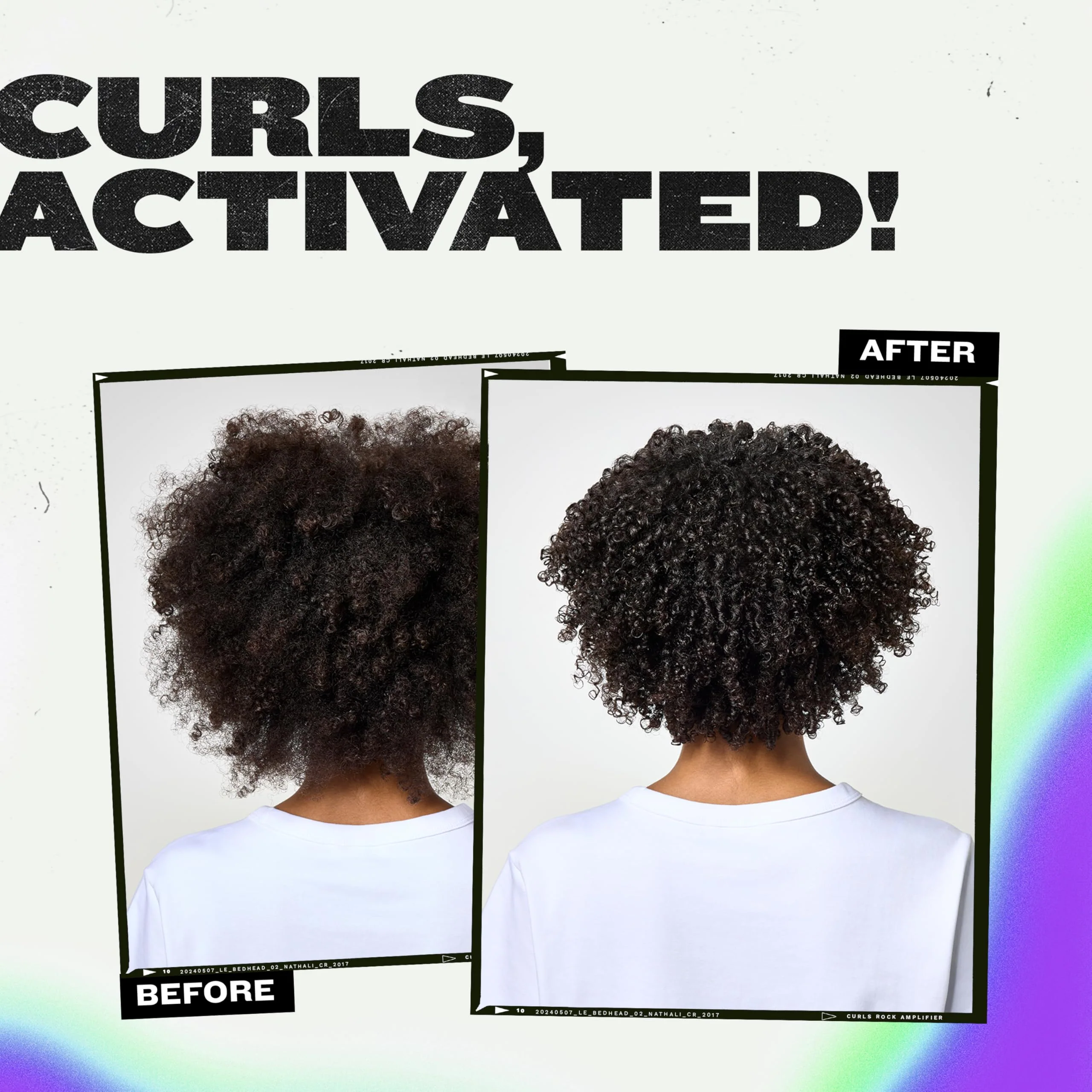 TIGI Bed Head Curls Rock Amplifier Curl Cream for Definition and Enhancement of All Curly Hair Types, 3.38 fl oz - Image 5
