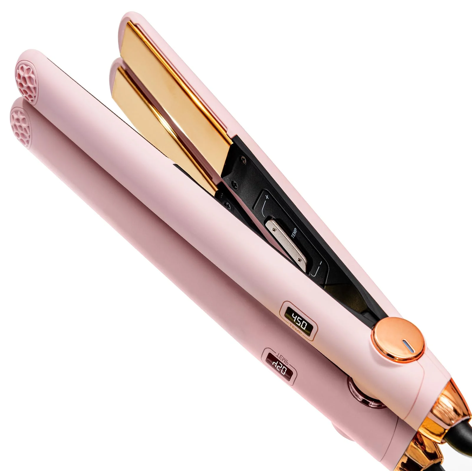 TYMO Flat Iron Hair Straightener and Curler 2 in 1 with 10s Fast Heating, 1 Inch Professional Titanium Straightening Curling Iron with 32 Adjustable Temp and Automatic Shut Off - Image 2