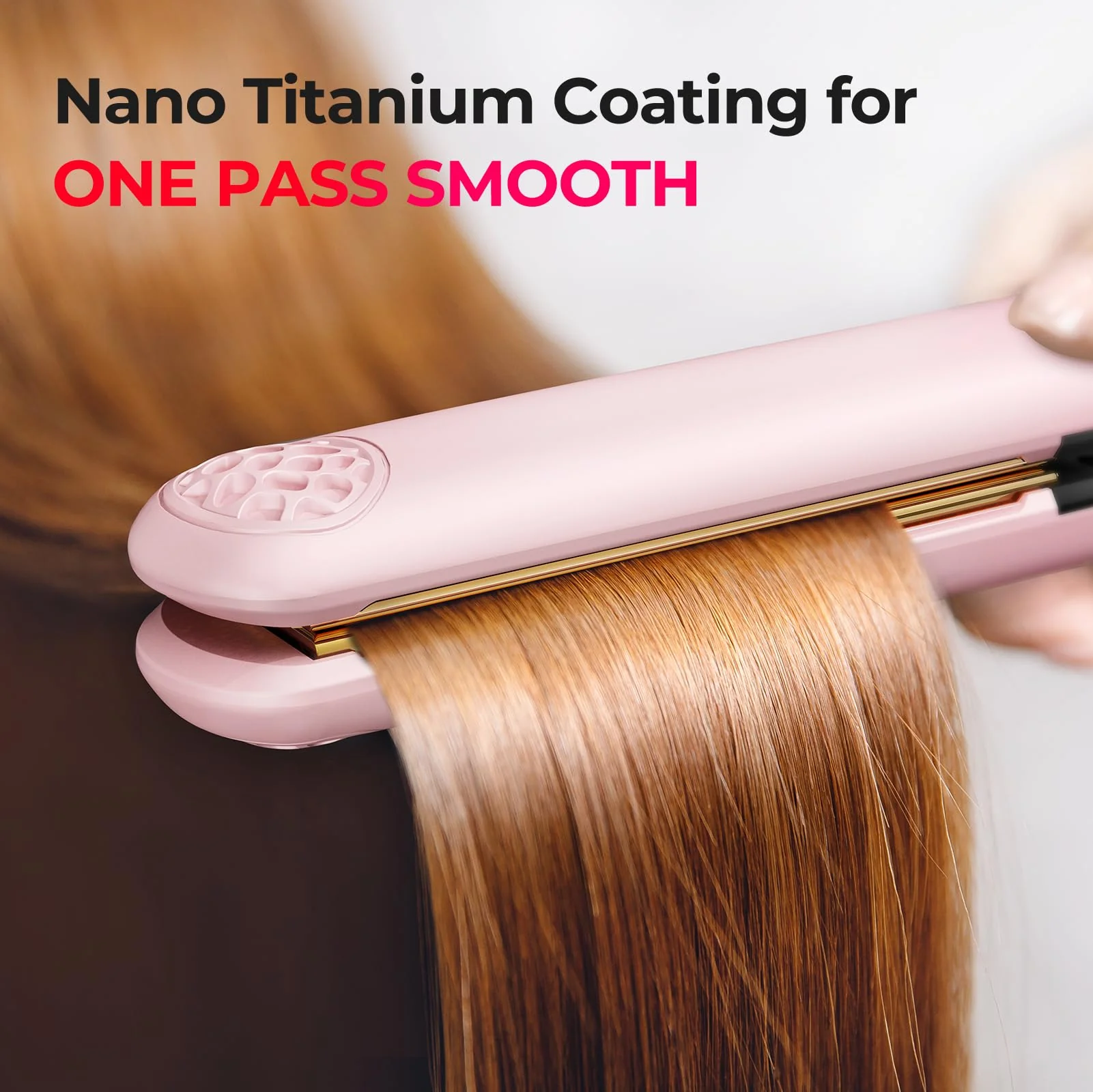TYMO Flat Iron Hair Straightener and Curler 2 in 1 with 10s Fast Heating, 1 Inch Professional Titanium Straightening Curling Iron with 32 Adjustable Temp and Automatic Shut Off - Image 3