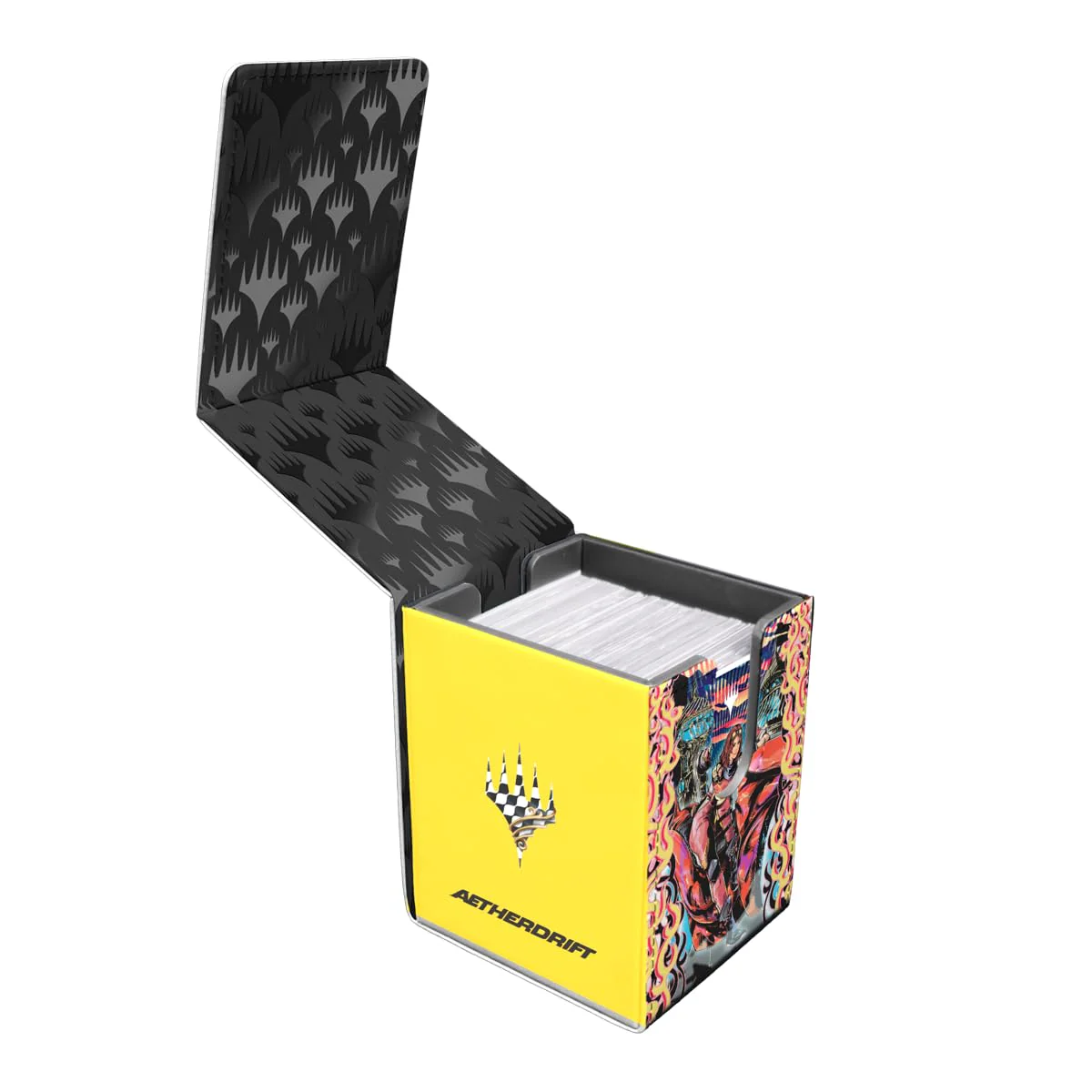 Ultra Pro - Aetherdrift Chandra, Spark Hunter Alcove Flip Deck Box for Magic: The Gathering, Deck Holder, MTG Accessory, Trading Card Case, Magic The Gathering D&D TCG Storage Box - Image 3