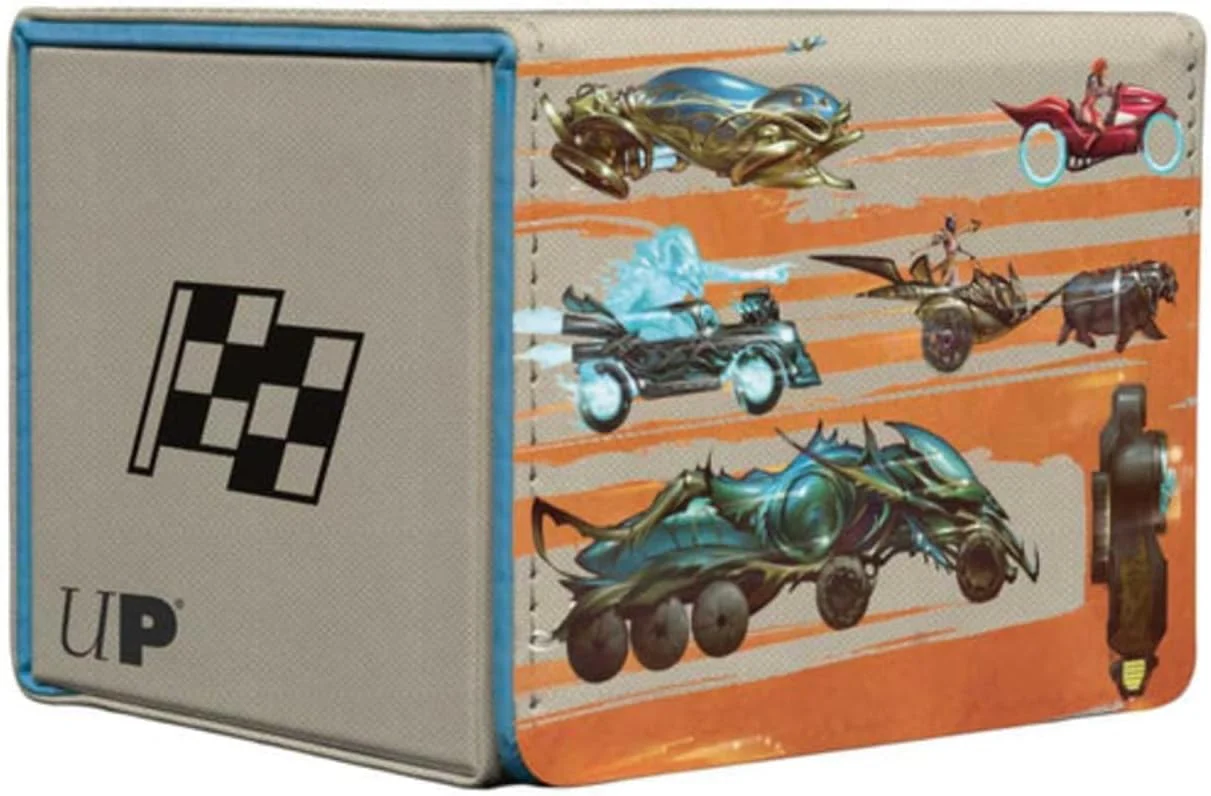 Ultra Pro - Aetherdrift Finish Line Bundle Key Art Premium Alcove Edge Deck Box for Magic: The Gathering, Deck Holder, MTG Accessory, Trading Card Case, Magic The Gathering D&D TCG Storage Box - Image 3