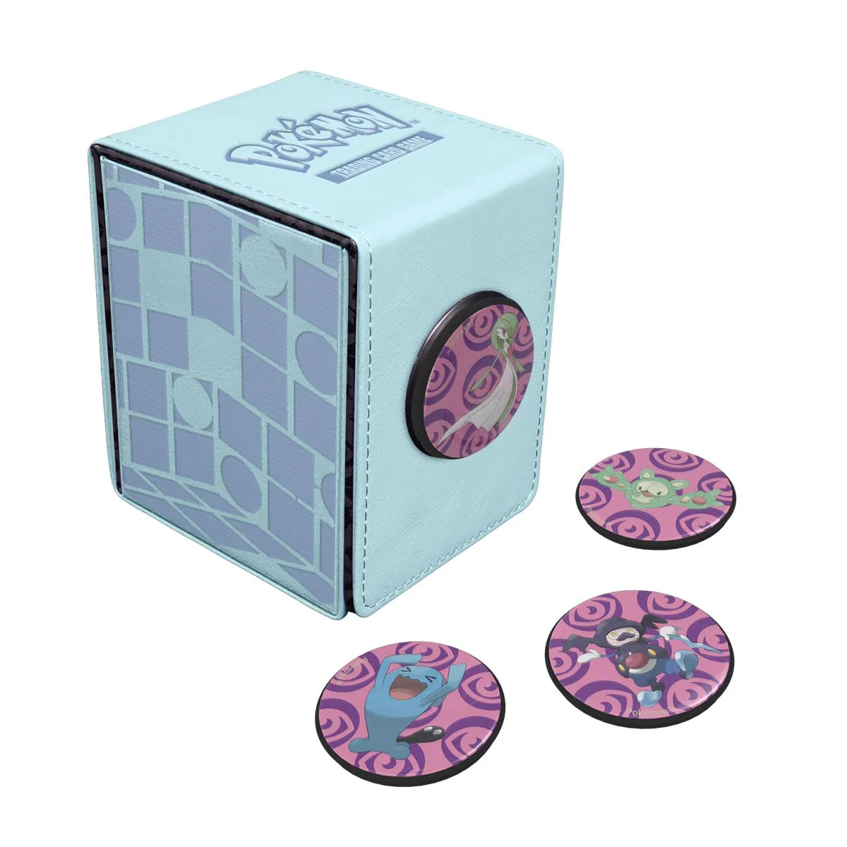 Ultra Pro - Gallery Series Trick Room Alcove 4-Click Deck Box for Pokémon, High-Capacity Secure Stylish Customizable Magnetic Closure Pokémon Deck Box - Image 2