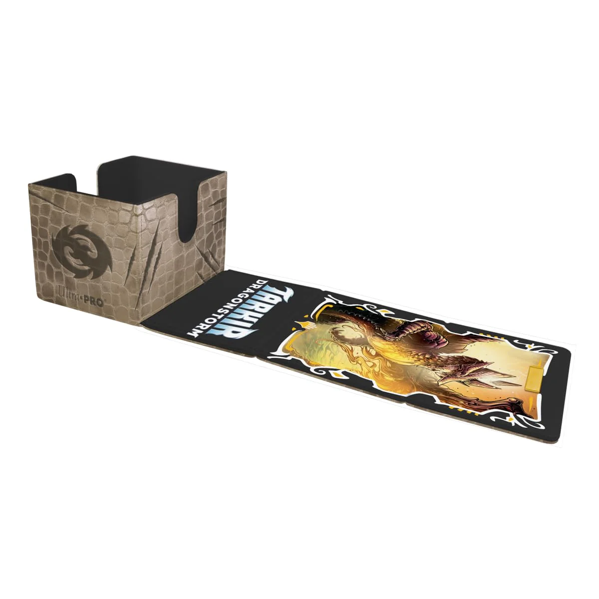 Ultra Pro - Tarkir Dragonstorm Betor, Kin to All Premium Alcove Edge Deck Box for Magic: The Gathering | Premium Deck Box Dragon Scale Design Magnetic Closure Card Storage MTG Accessories - Image 3