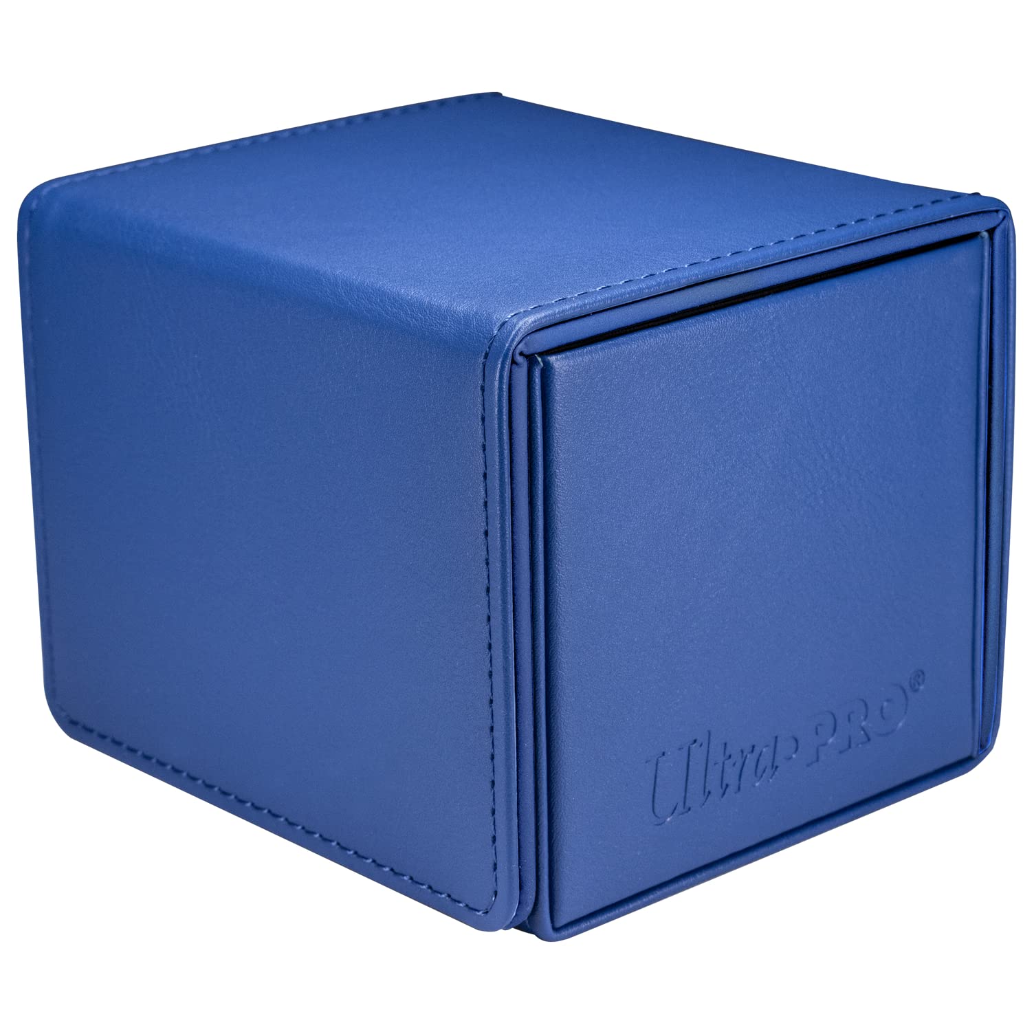 Ultra Pro - Vivid Alcove Edge Deck Box (Blue) - Stores & Protects Up To 100 Standard Size Collectible, Baseball, Gaming, Sports or Any Standard Size Cards In Your Collection - Image 2