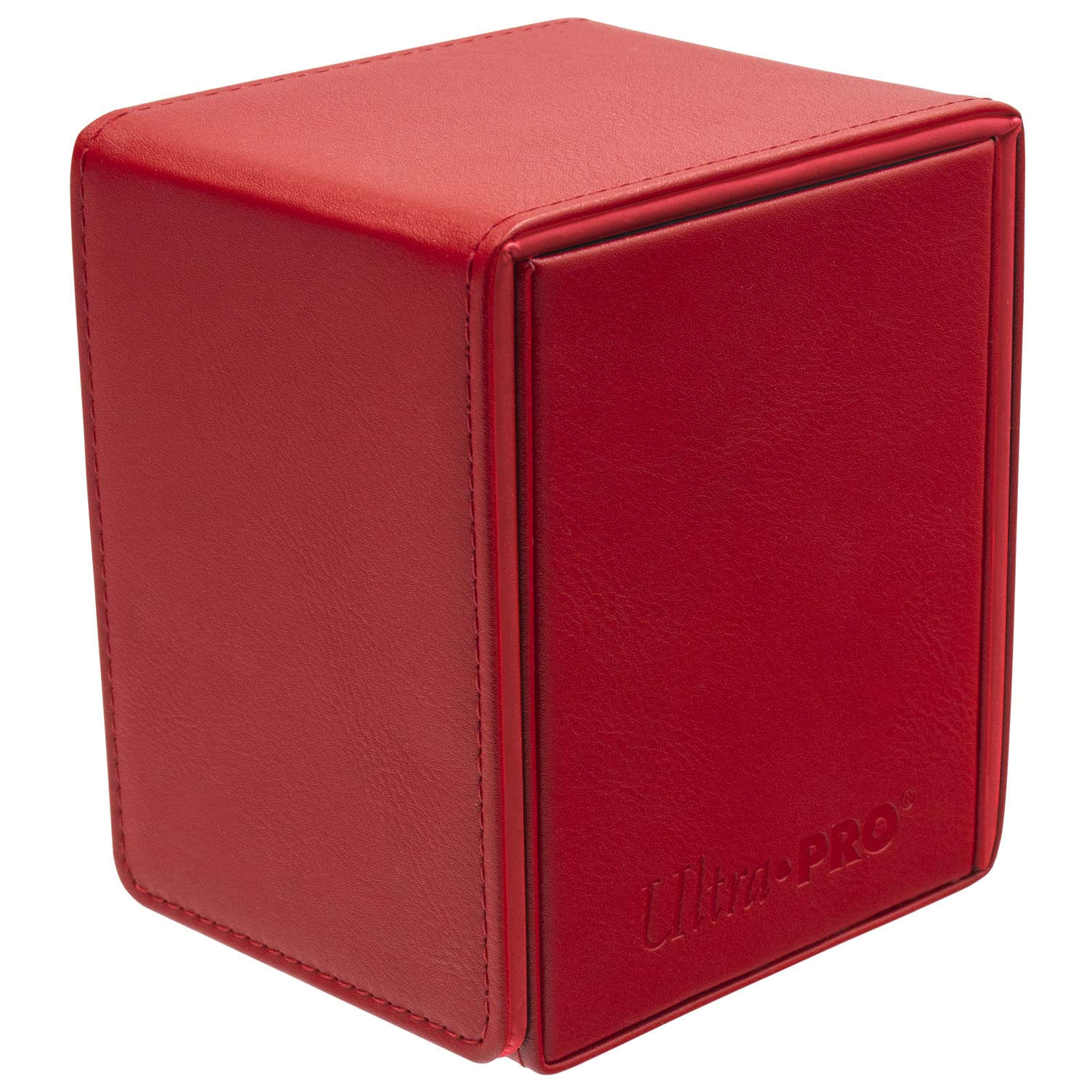 Ultra Pro - Vivid Alcove Flip Card Deck Box (Red) - Stores & Protects Up To 100 Standard Size Collectible Cards, Baseball, Gaming, Sports or Any Standard Size Cards In Collections - Image 2