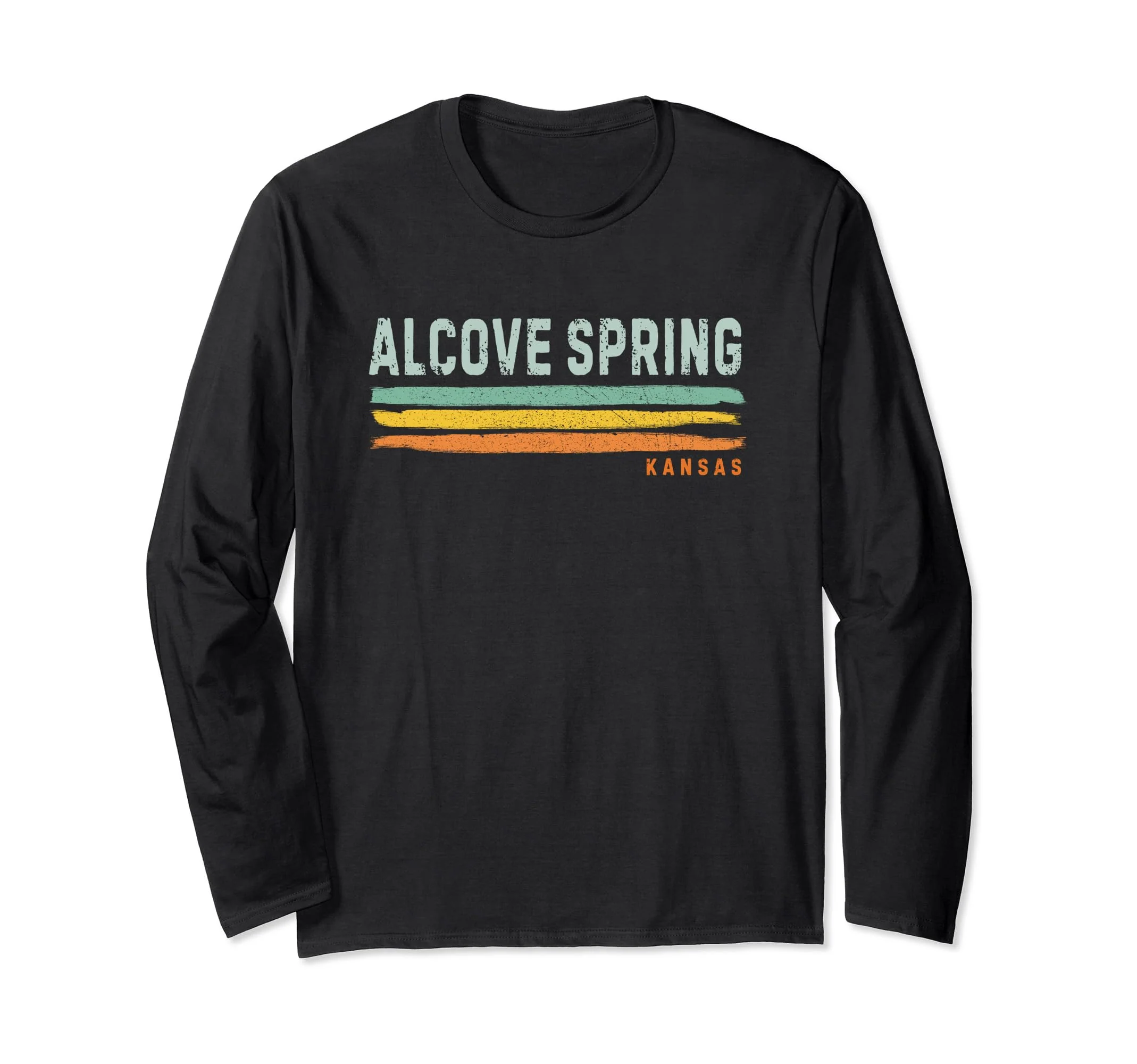 Vintage Stripes Alcove Spring KS Long Sleeve T-Shirt