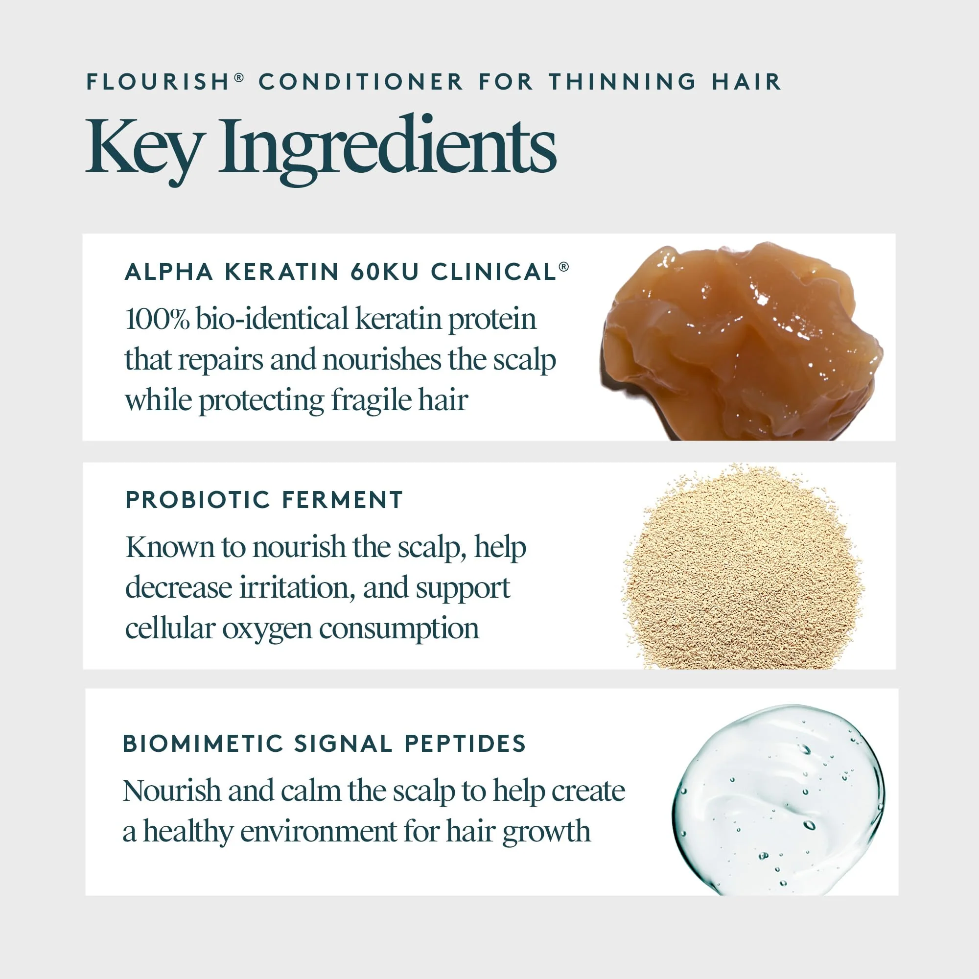 Virtue Flourish Conditioner for Thinning Hair | Nourishes, Thickens, Detangles Thinning Hair - Image 3