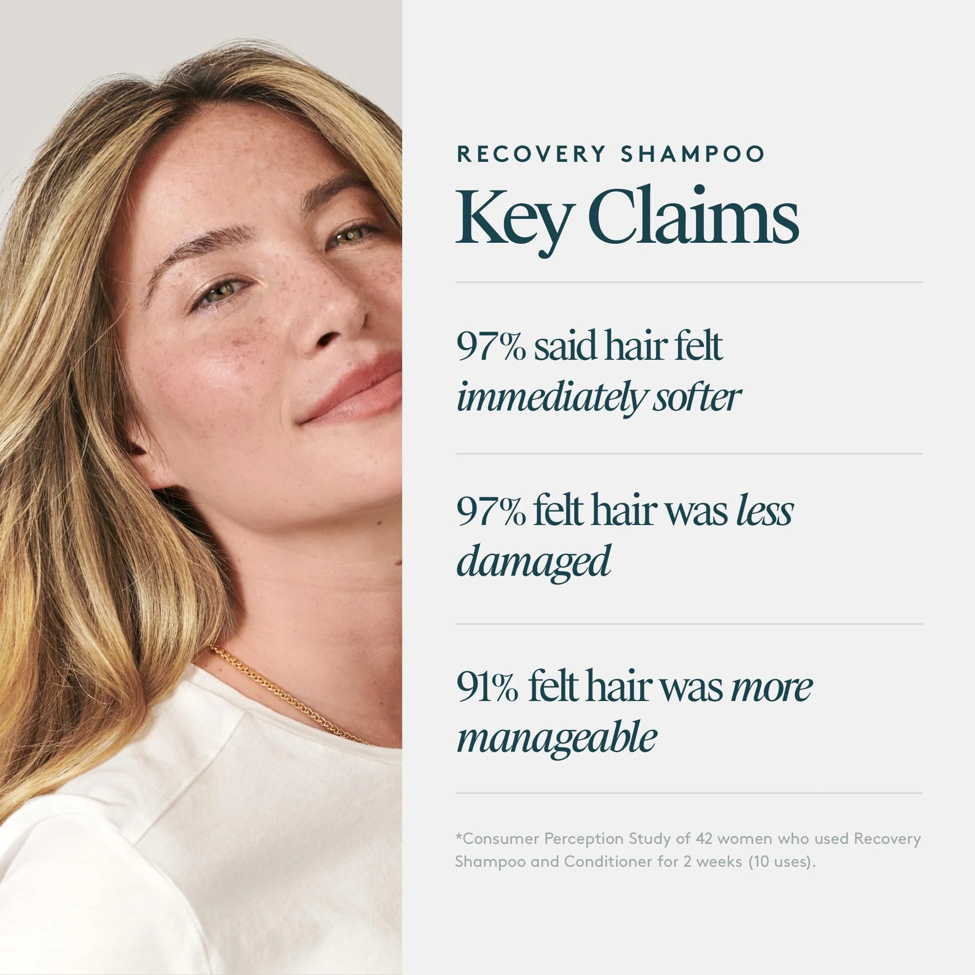 VIRTUE Recovery Sulfate Free Shampoo with Keratin and Baobab Seed Oil for Damaged Hair, Color Safe - Image 6