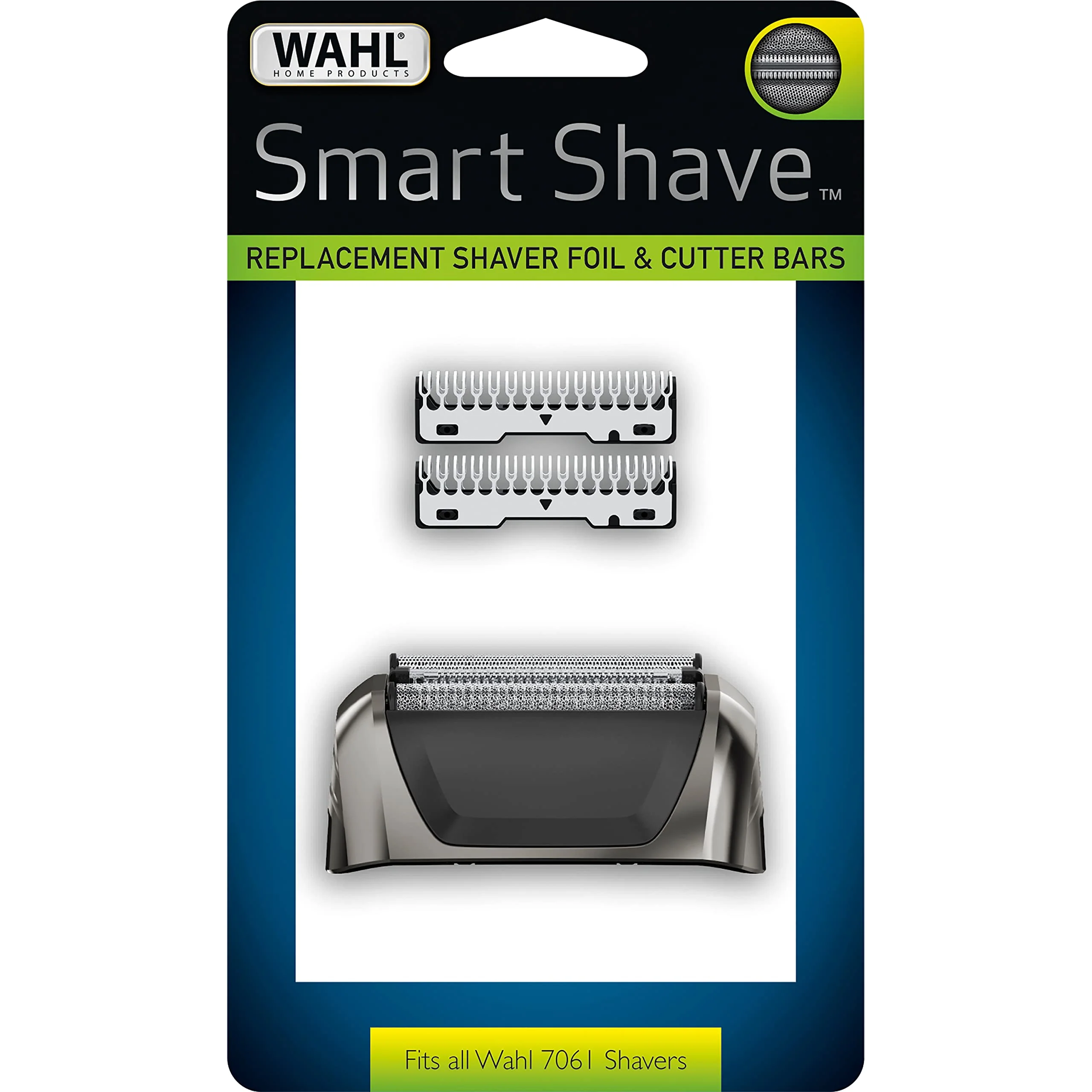 Wahl Black Chrome Smart Shave Replacement Foils, Cutters and Head for 7061 Series - Model 7045-700 - Image 8