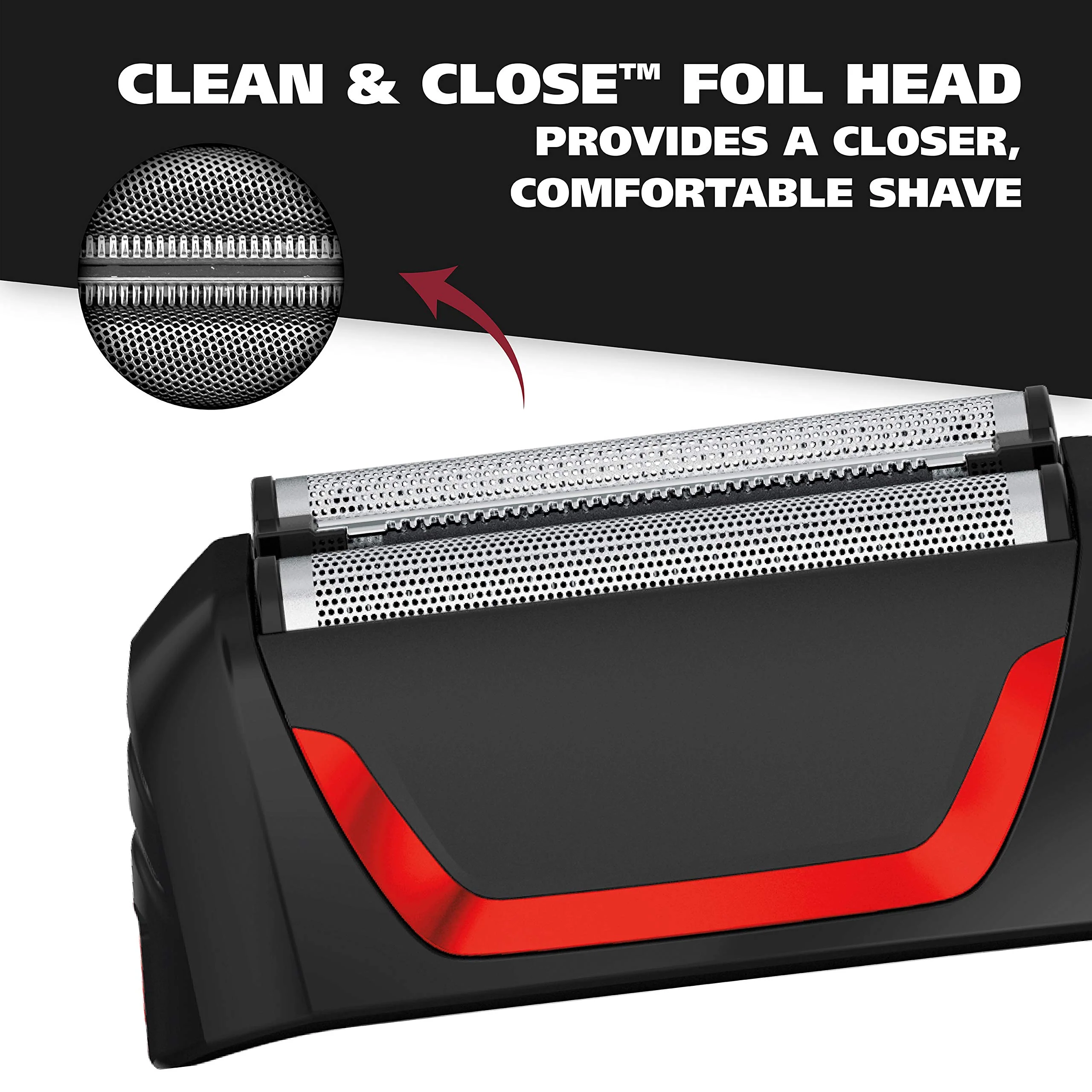 Wahl Clean & Close Shaver Replacement Foil & Cutter Bar for 7046 Series - Model 7046-100 - Image 2