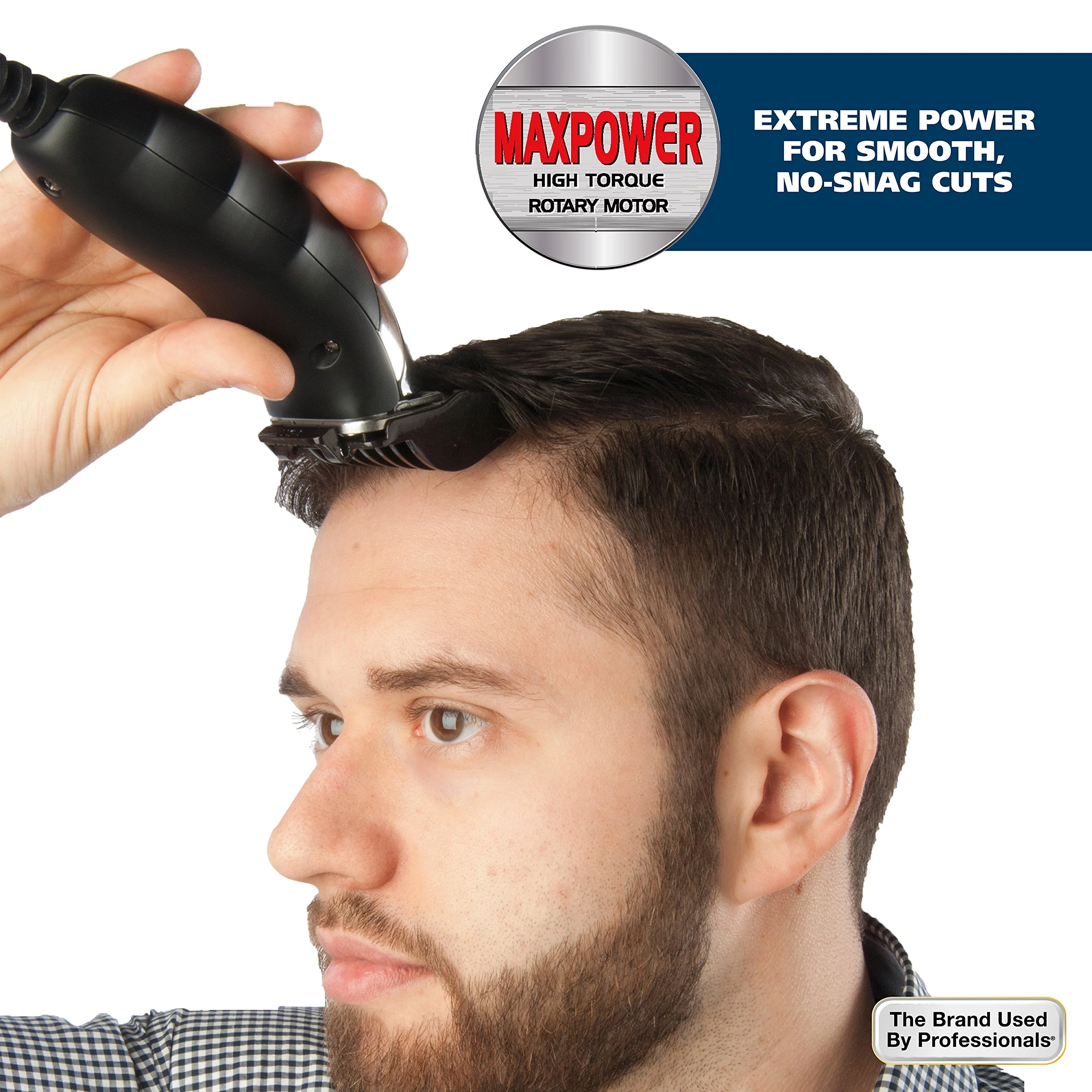 Wahl Clipper Compact Multi-Purpose Haircut, Beard, & Body Grooming Hair Clipper & Trimmer with Extreme Power & Easy Clean Blades - Model 79607 - Image 5