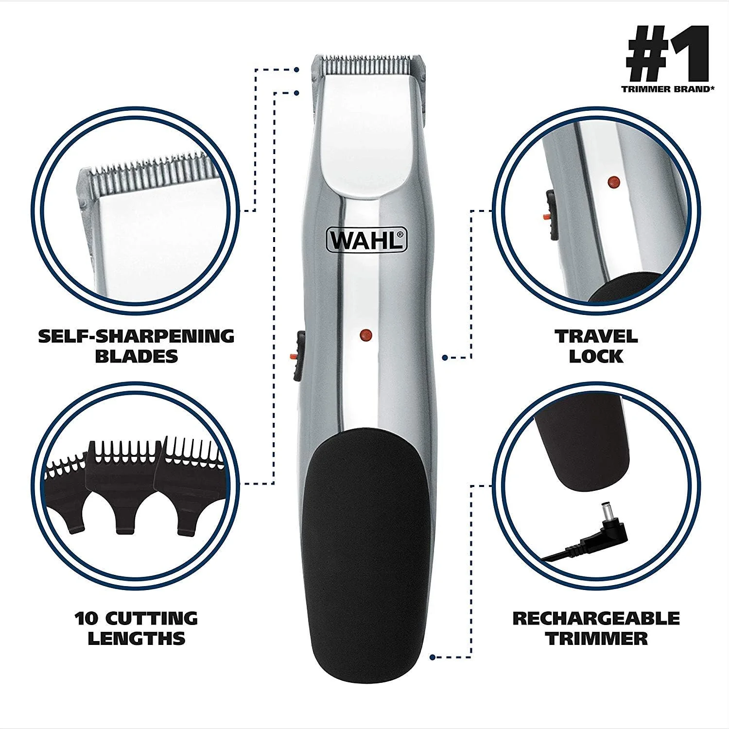 Wahl Clipper Corp 9916-817 Beard/Mustache Trimmer - Image 4