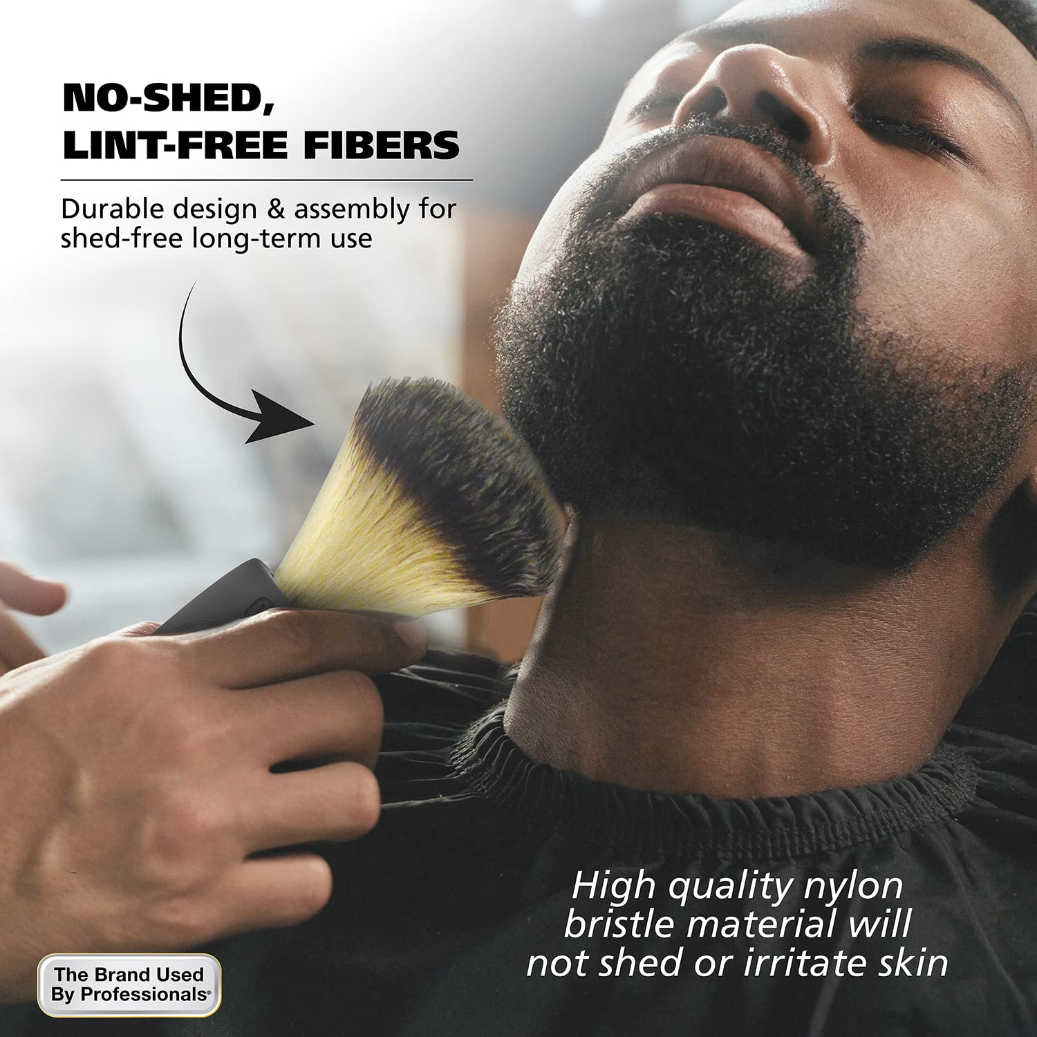 Wahl Clipper Neck Duster Brush for Removing Excess Hair During Hair Cutting, Beard Trimming, and Shaving at Home - 3512 - Image 7