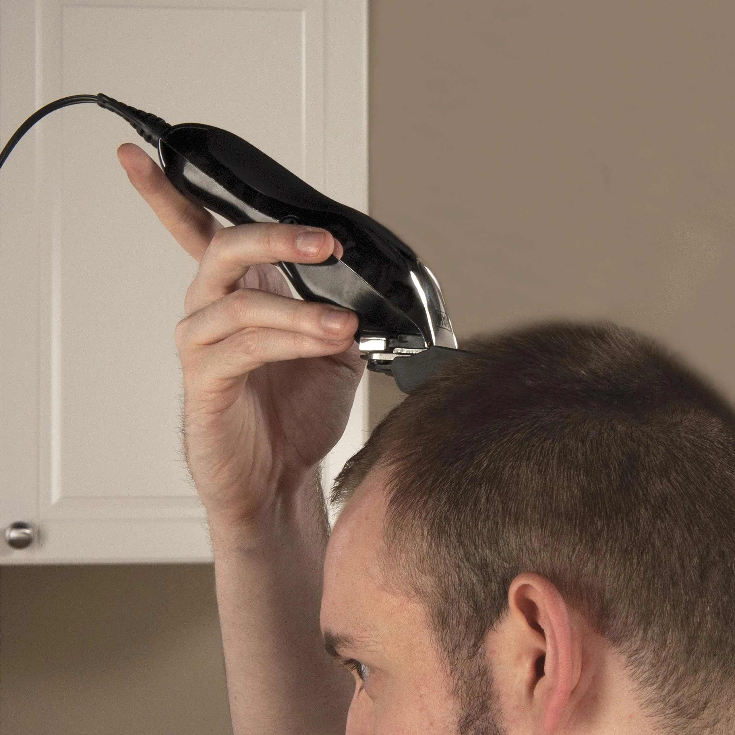Wahl Clipper USA Deluxe Corded Chrome Pro, Complete Hair and Trimming Kit, Includes Corded Clipper, Cordless Battery Trimmer, and Styling Shears, for a Cut Every Time - Model 3029682 - Image 4