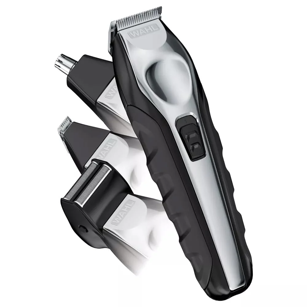 Wahl Lithium Ion Multi-Groomer Chrome, Black, 14.4 Ounce - Image 4