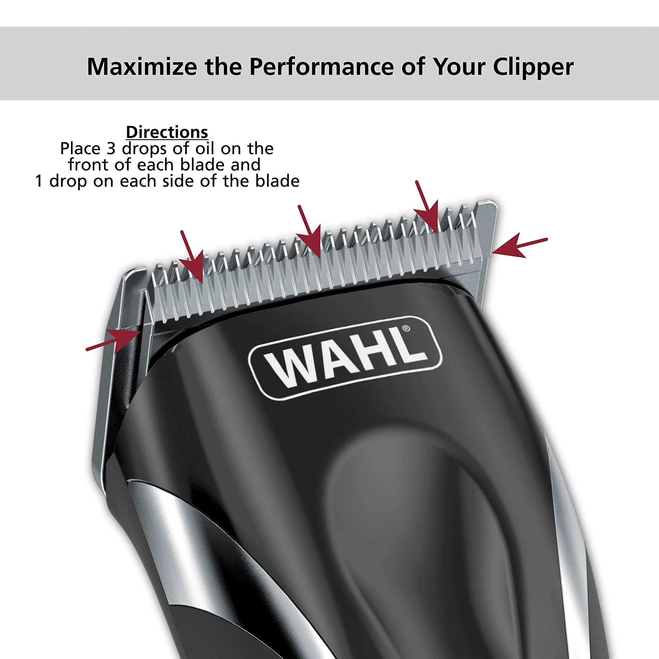 Wahl Premium Hair Clipper Blade Lubricating Oil for Clippers, Trimmers, & Blade Corrosion for Rust Prevention – 4 Fluid Ounces – Model 3310-300A - Image 4
