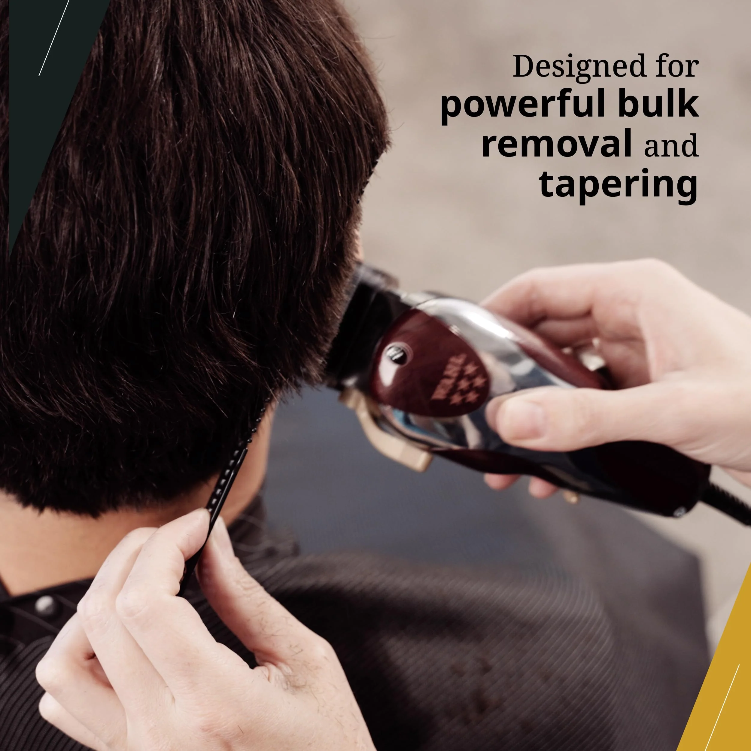 Wahl Professional 5 Star Series Magic Clip Precision Fade Clipper with Zero Overlap Adjustable Blades, Corded Operation, V9000 Motor, Chrome - Image 4