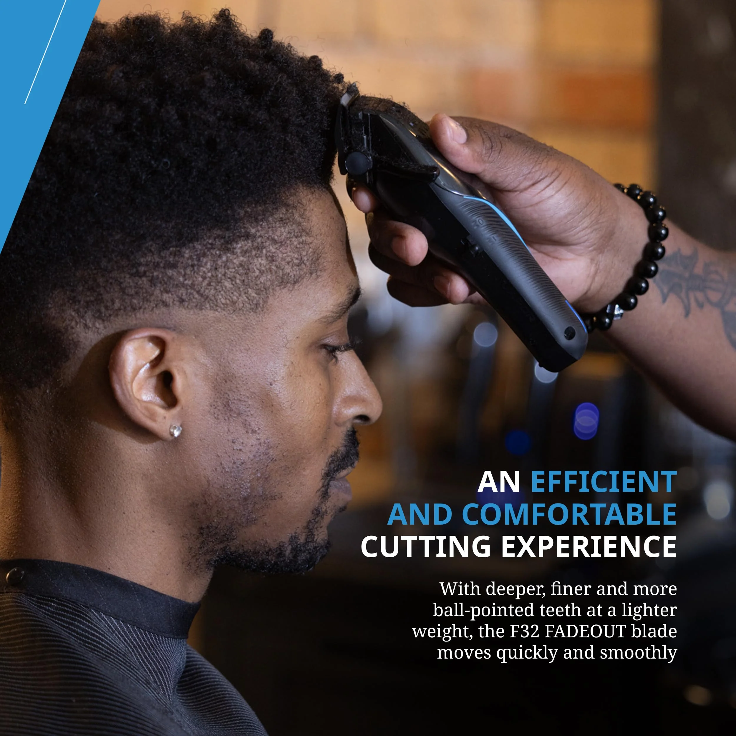 Wahl Professional 5-Star Vapor Clipper with F32 Fadeout Adjustable Balding Blade, Adaptable Speed Control, Cord/Cordless - Image 4
