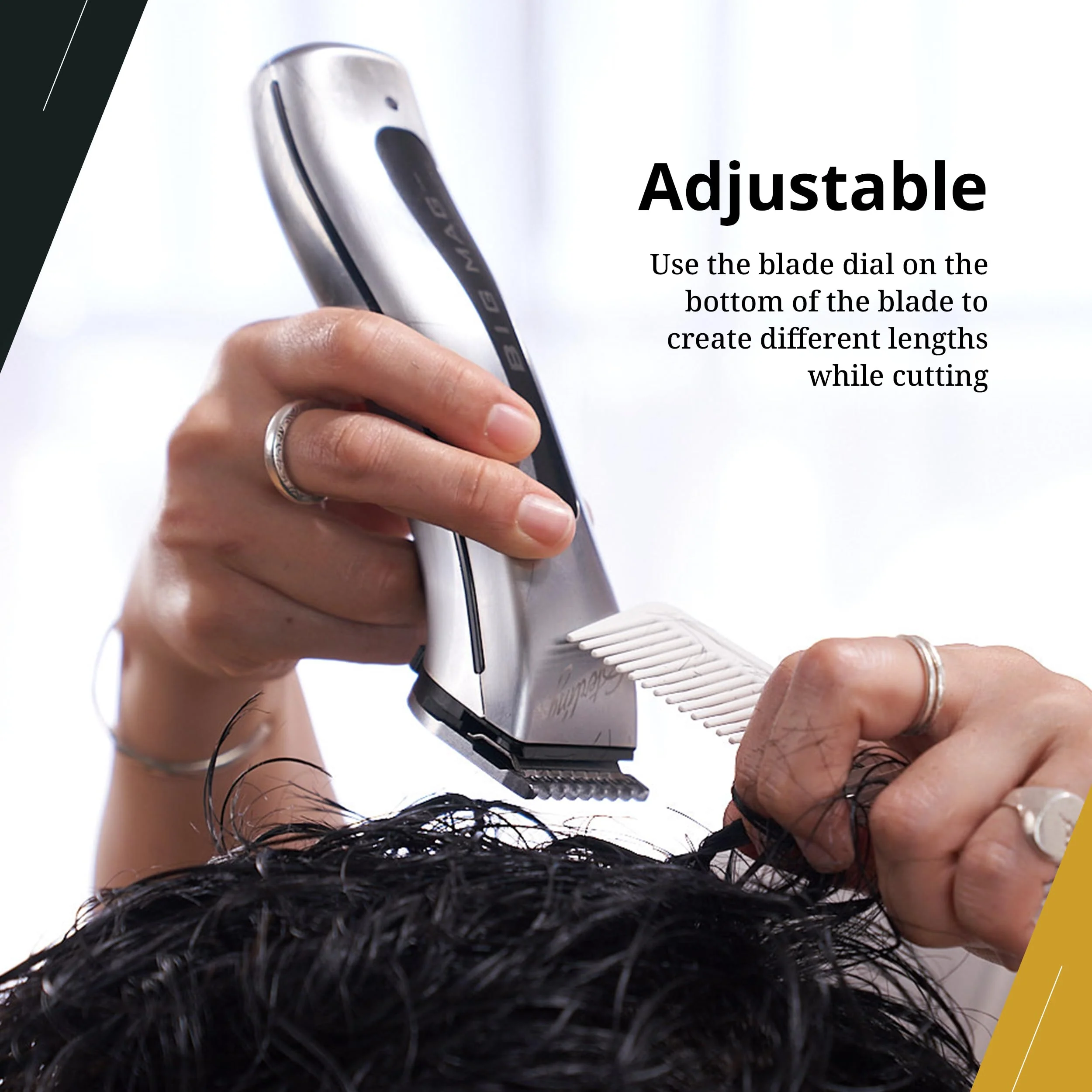 Wahl Professional ChromStyle Blade, 5-in-1 Adjustable Clipper Blade, Seamless Cutting, Fits ChromStyle Pro, Bravura, Arco, and Figura Clippers - Image 4