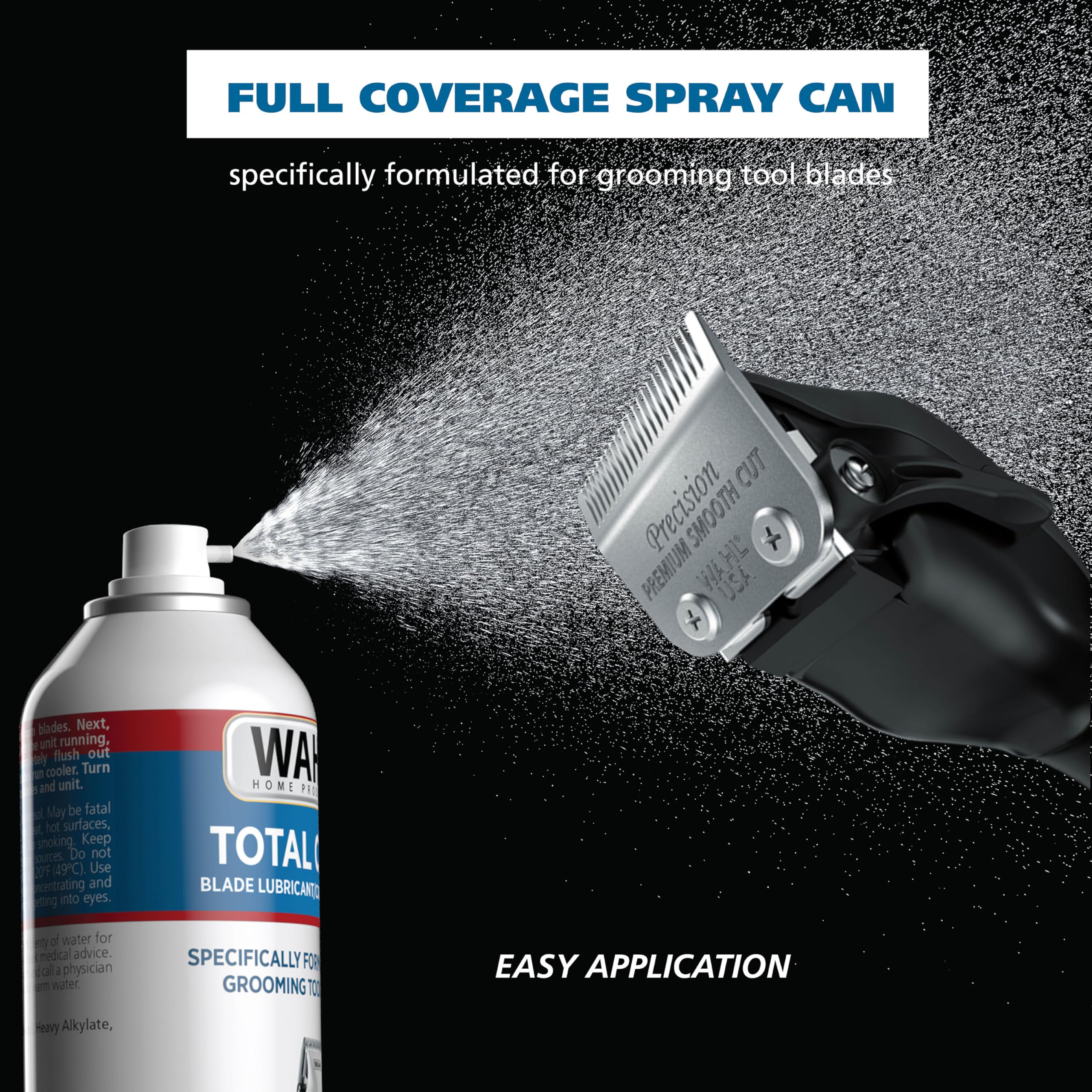 Wahl Total Care Blade Coolant Clipper Spray – For Hair Clippers & Beard Trimmers for Men, Model 3776P - Image 9