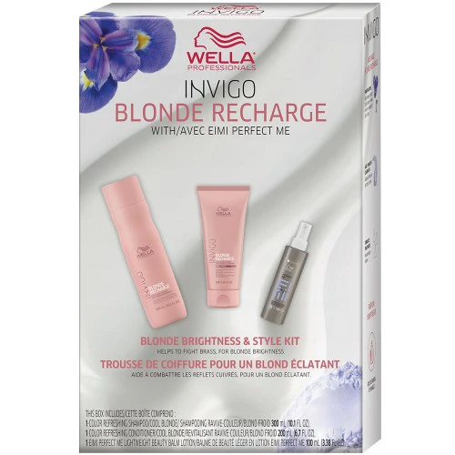 Wella INVIGO Blonde Recharge Cool 3pk