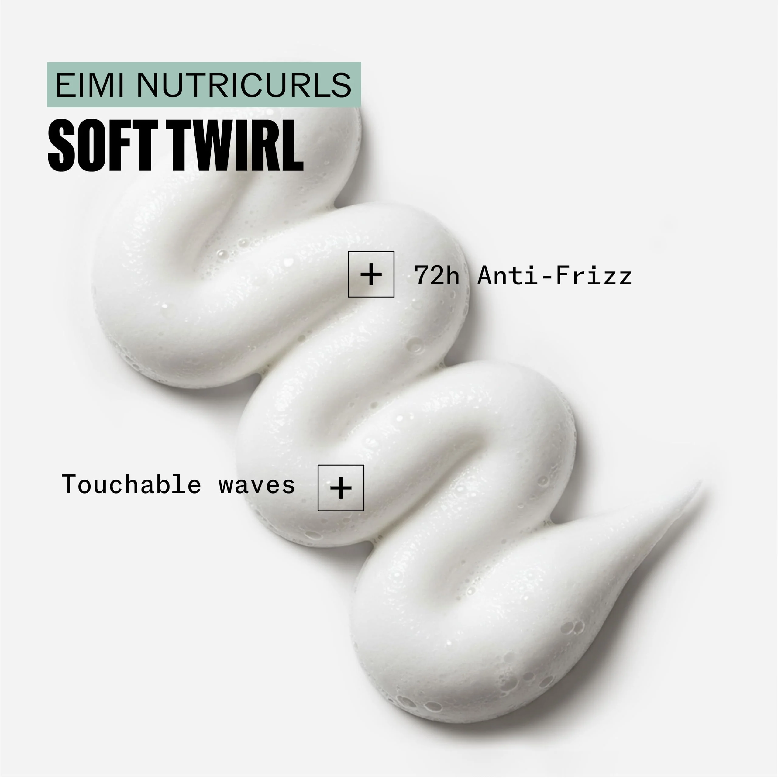 Wella Professionals EIMI Nutricurls Soft Twirl | 72H Anti-Frizz Foam | Add Volume, Light Control & Defines Waves | 6.7 Fl Oz - Image 4