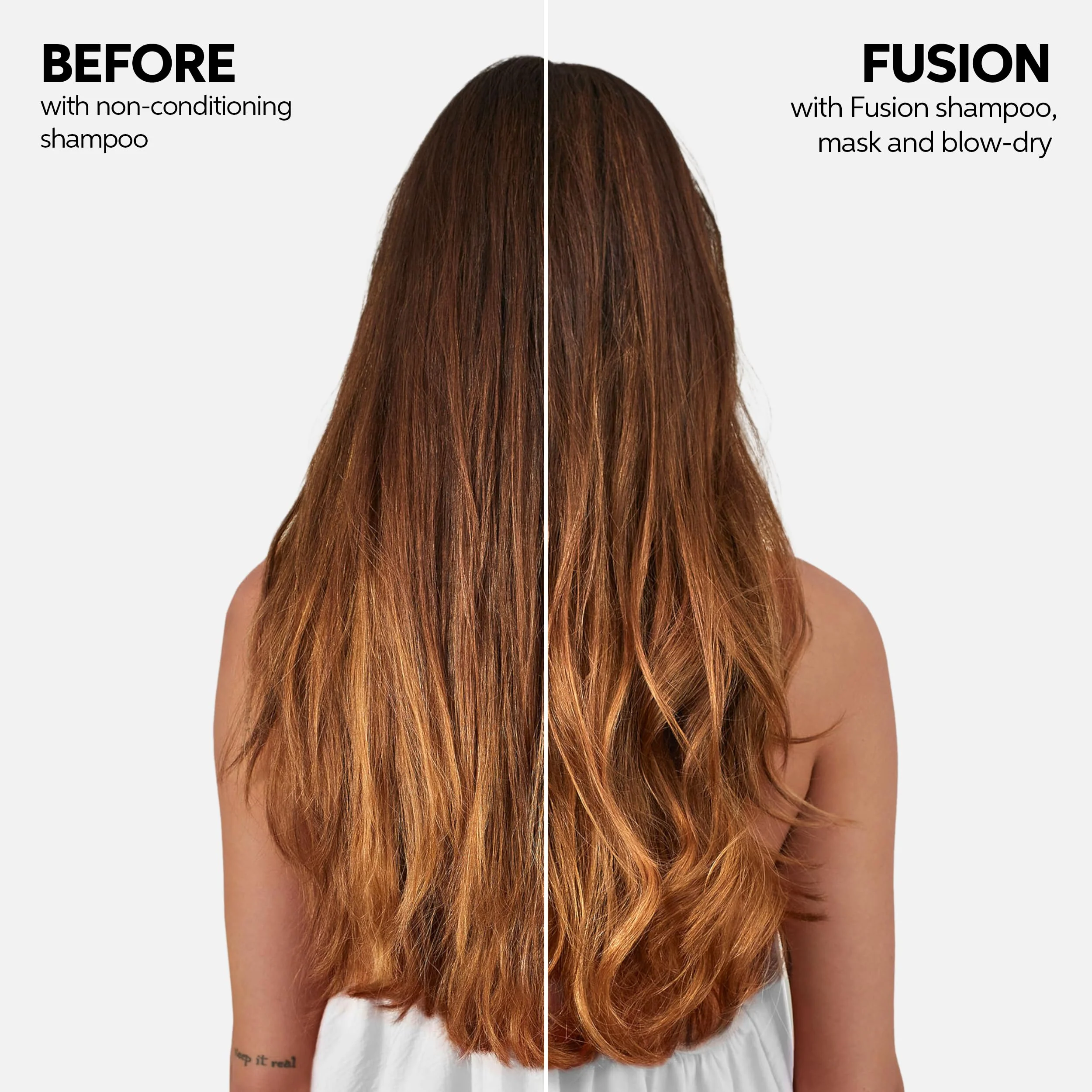 Wella Professionals Fusion Intense Repair Conditioner for Damaged Hair | Repairs, Strengthens & Protects Against Hair Breakage for Smooth, Silky Hair | 33.8 Fl oz - Image 4