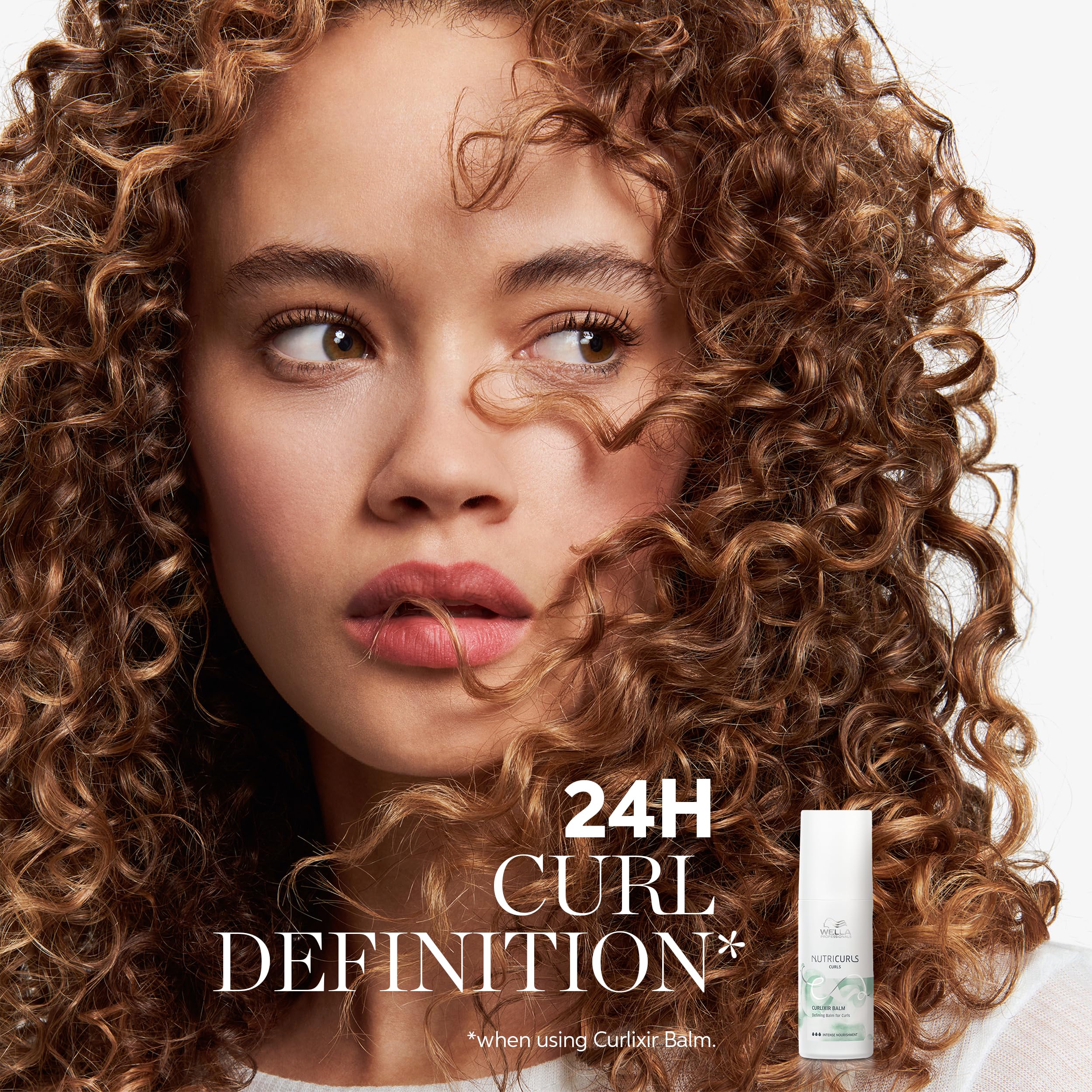Wella Professionals Nutricurls Curlixir Balm | Defining Leave-in Cream for Curls | Intense Nourishment | Soft Hold & 24H Curl Definition | 5.07 Fl Oz - Image 3