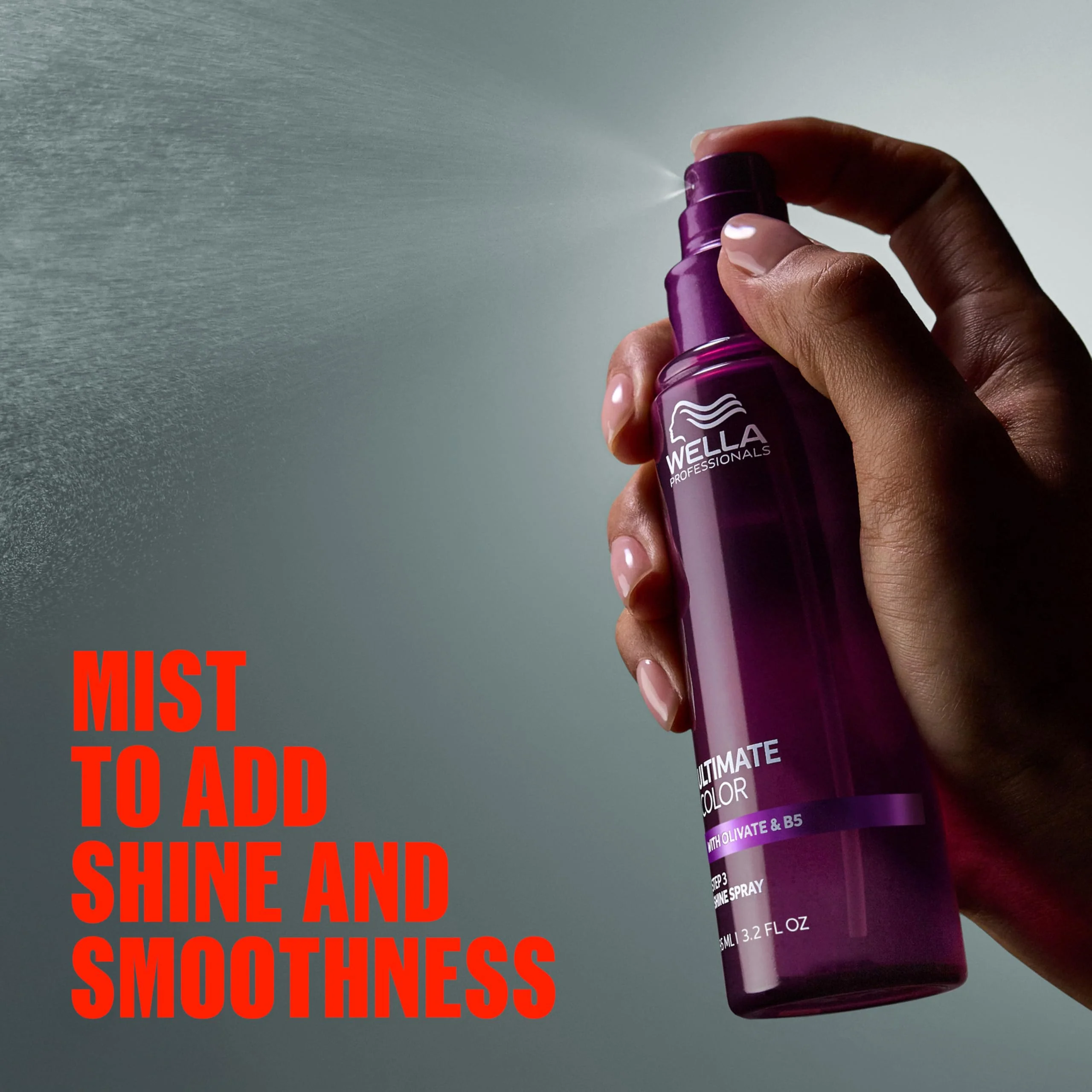 Wella Professionals Ultimate Color Shine Spray | Shine and Lasting Smoothness | For All Color-Treated Hair | 3.2 Fl Oz | 95ml - Image 7
